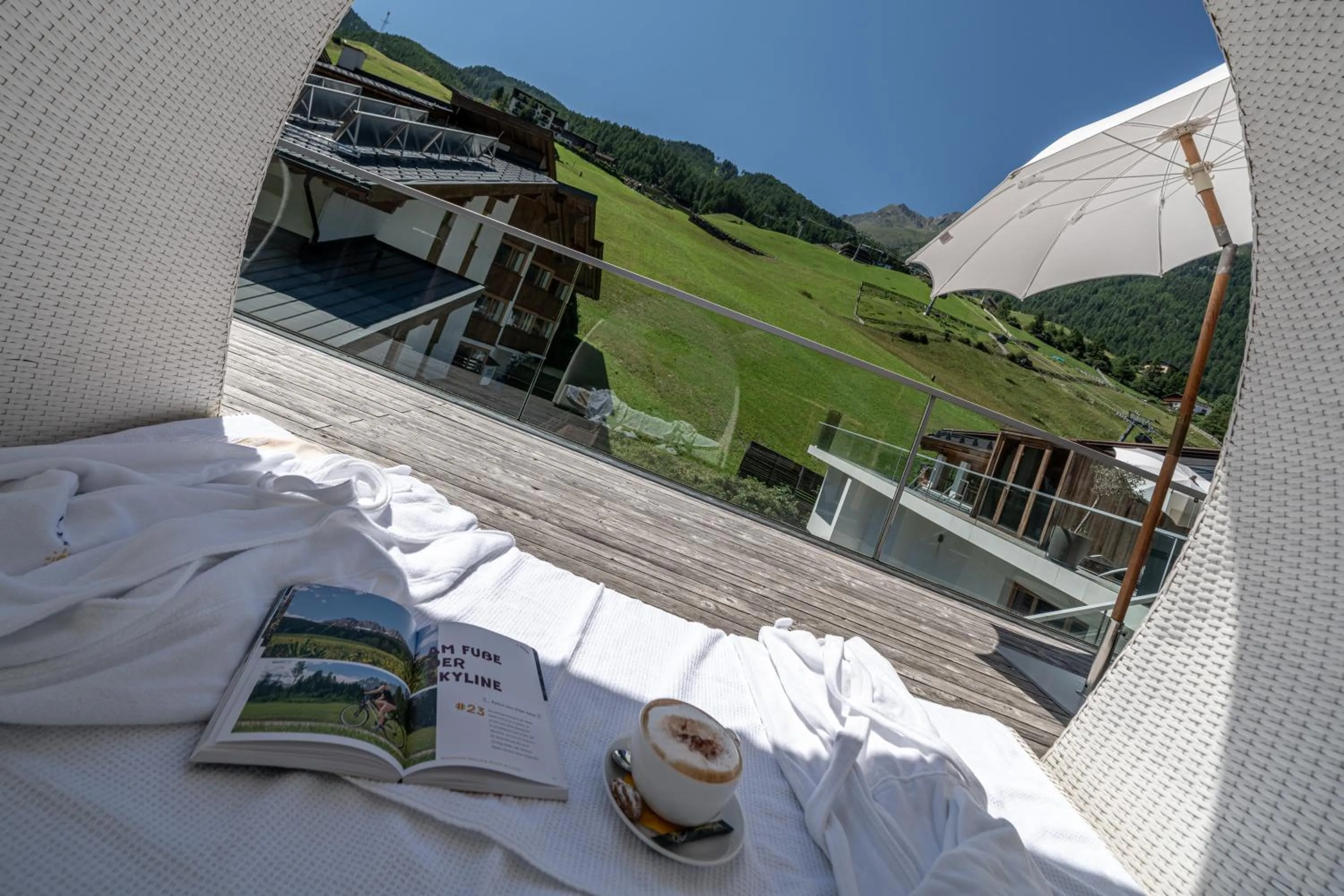 View (from property/room) in Hotel Liebe Sonne 4S