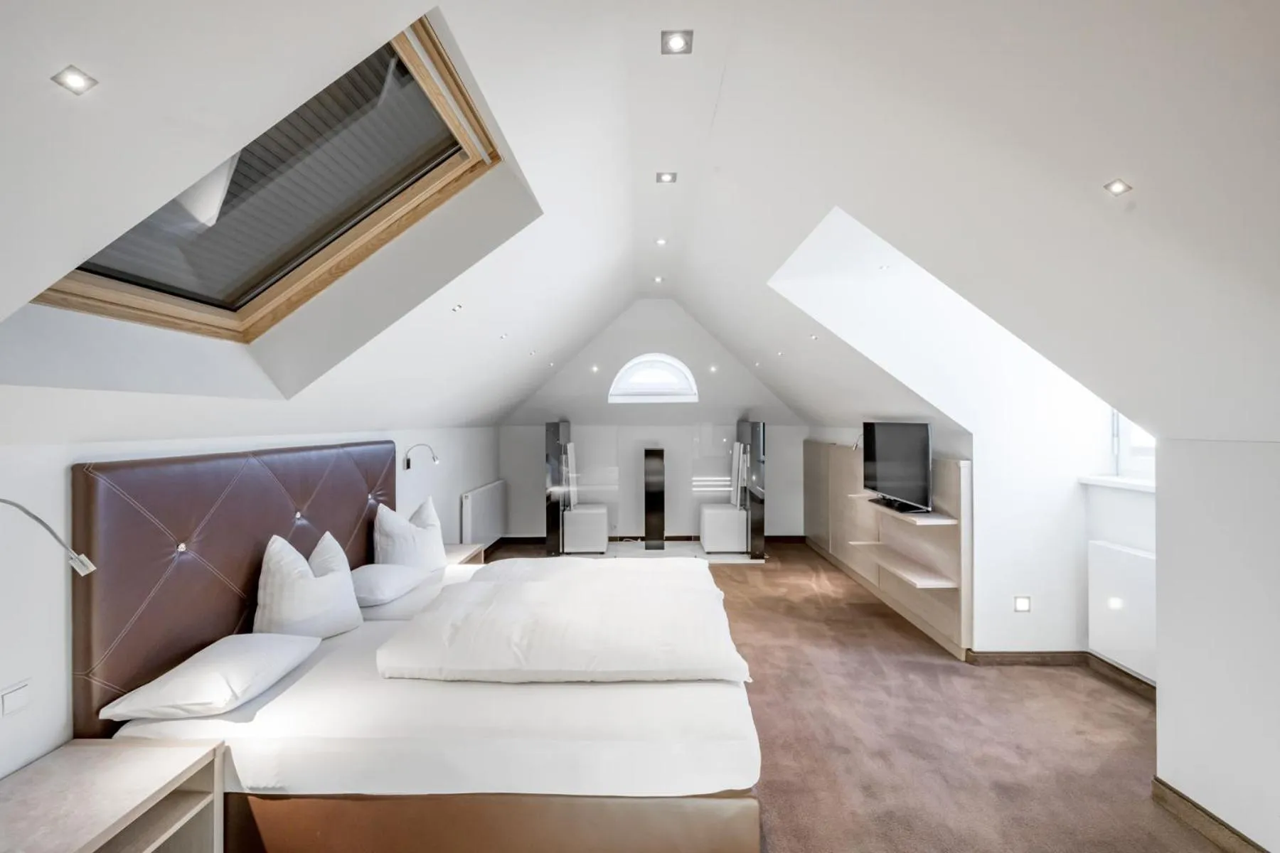 Bed in Hotel Garni Christine