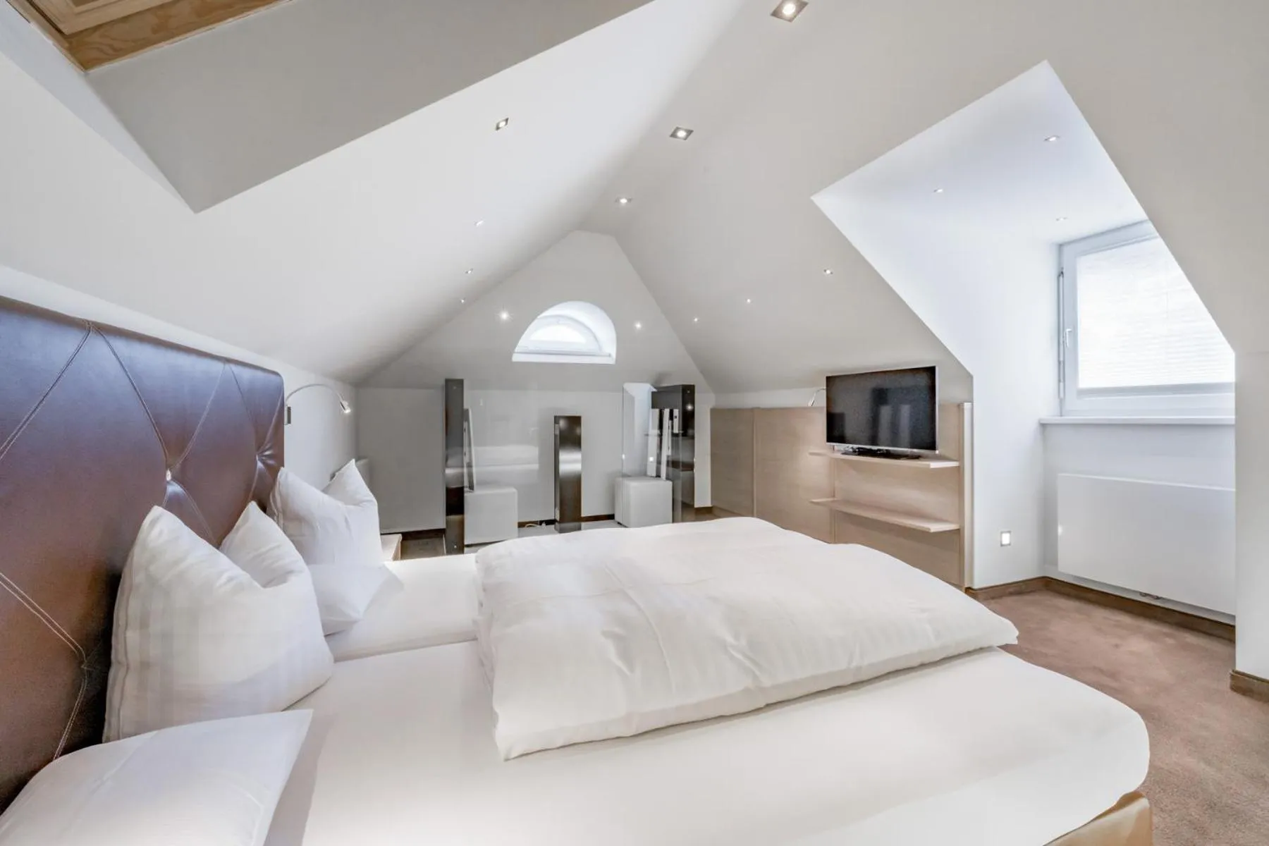 Bed in Hotel Garni Christine