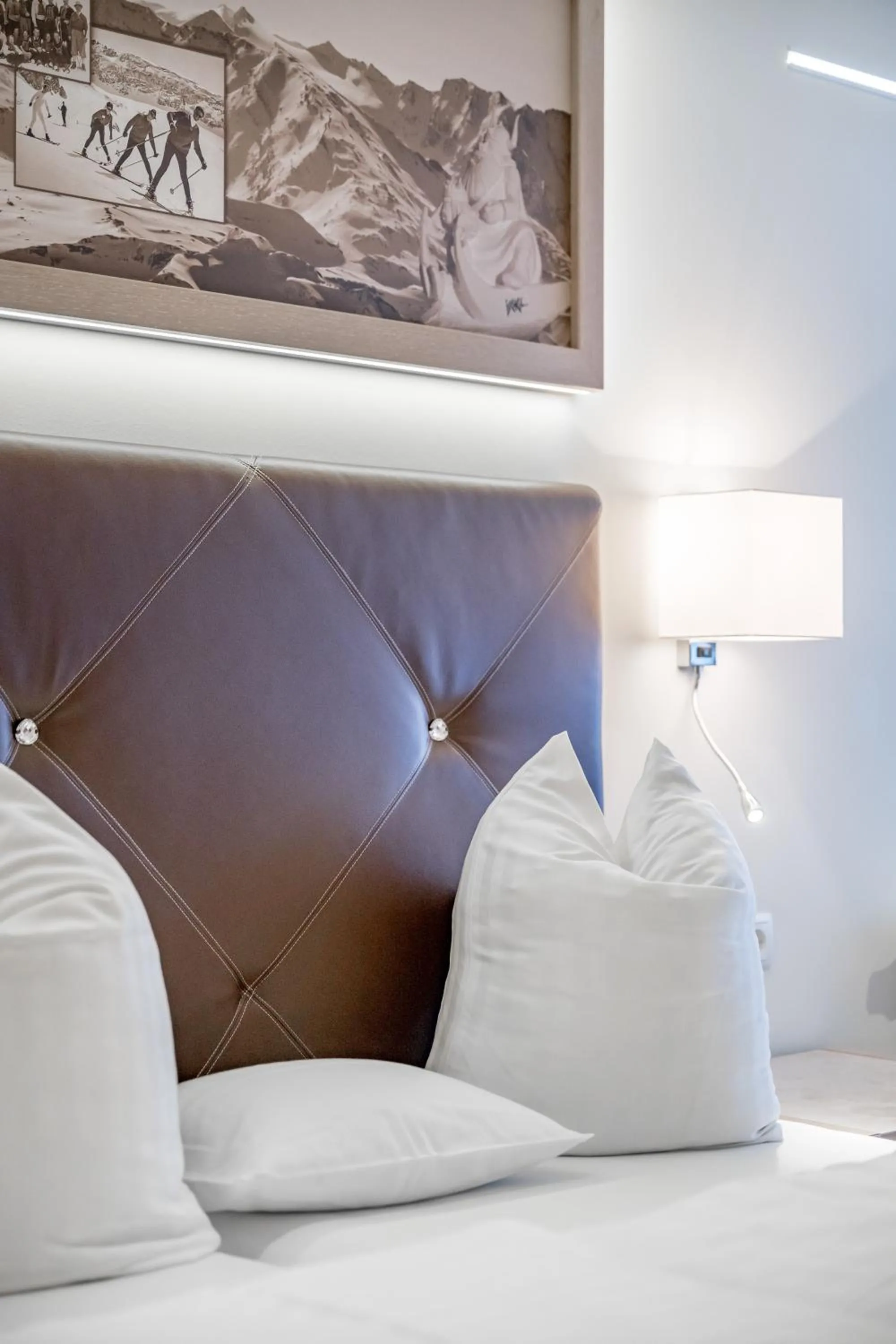 Bed in Hotel Garni Christine