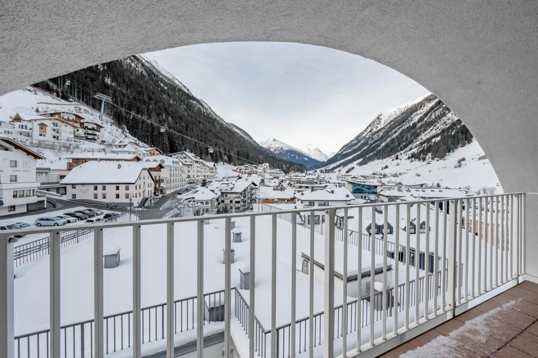 View (from property/room) in Hotel Garni Christine