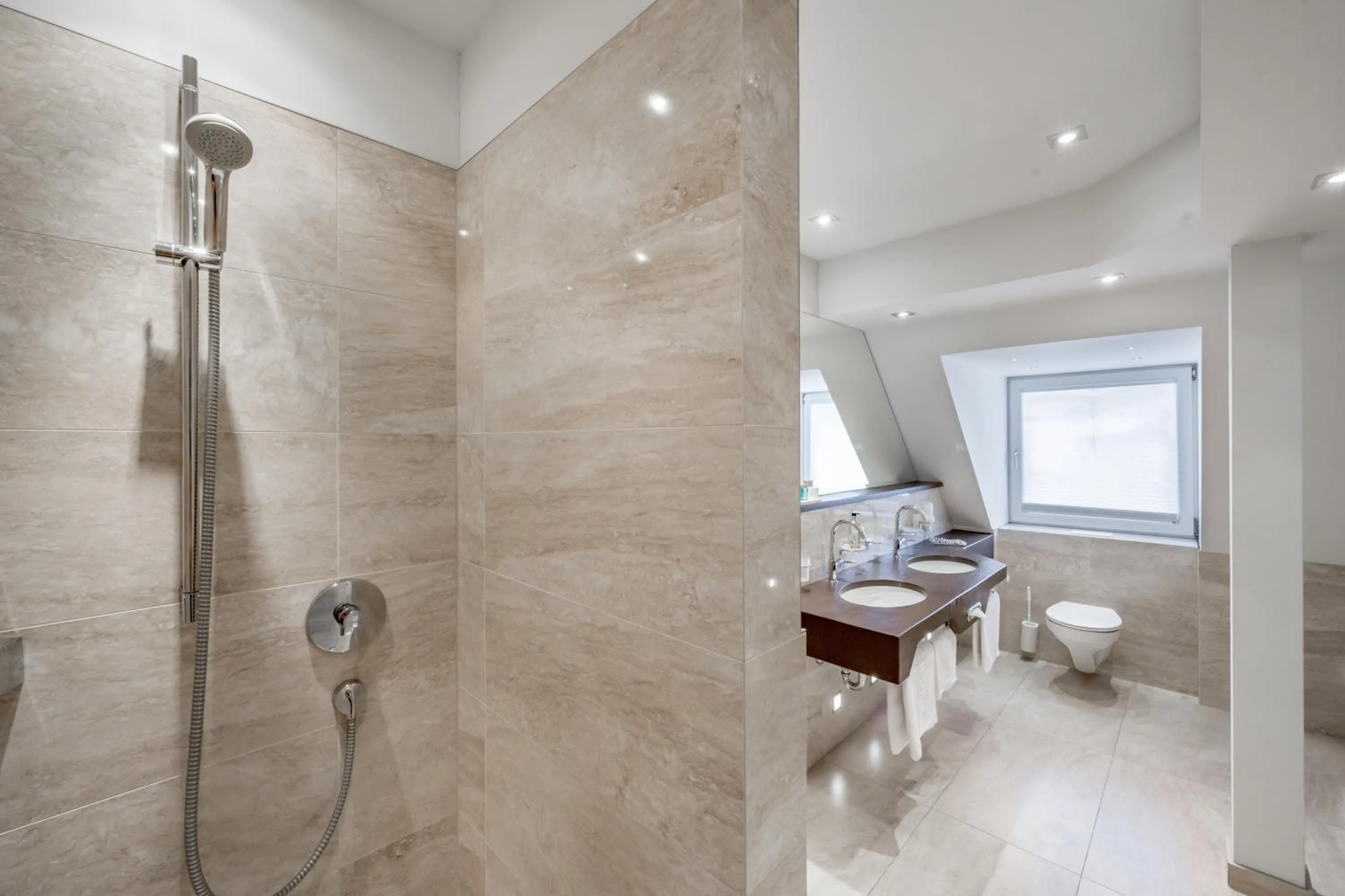 Shower in Hotel Garni Christine