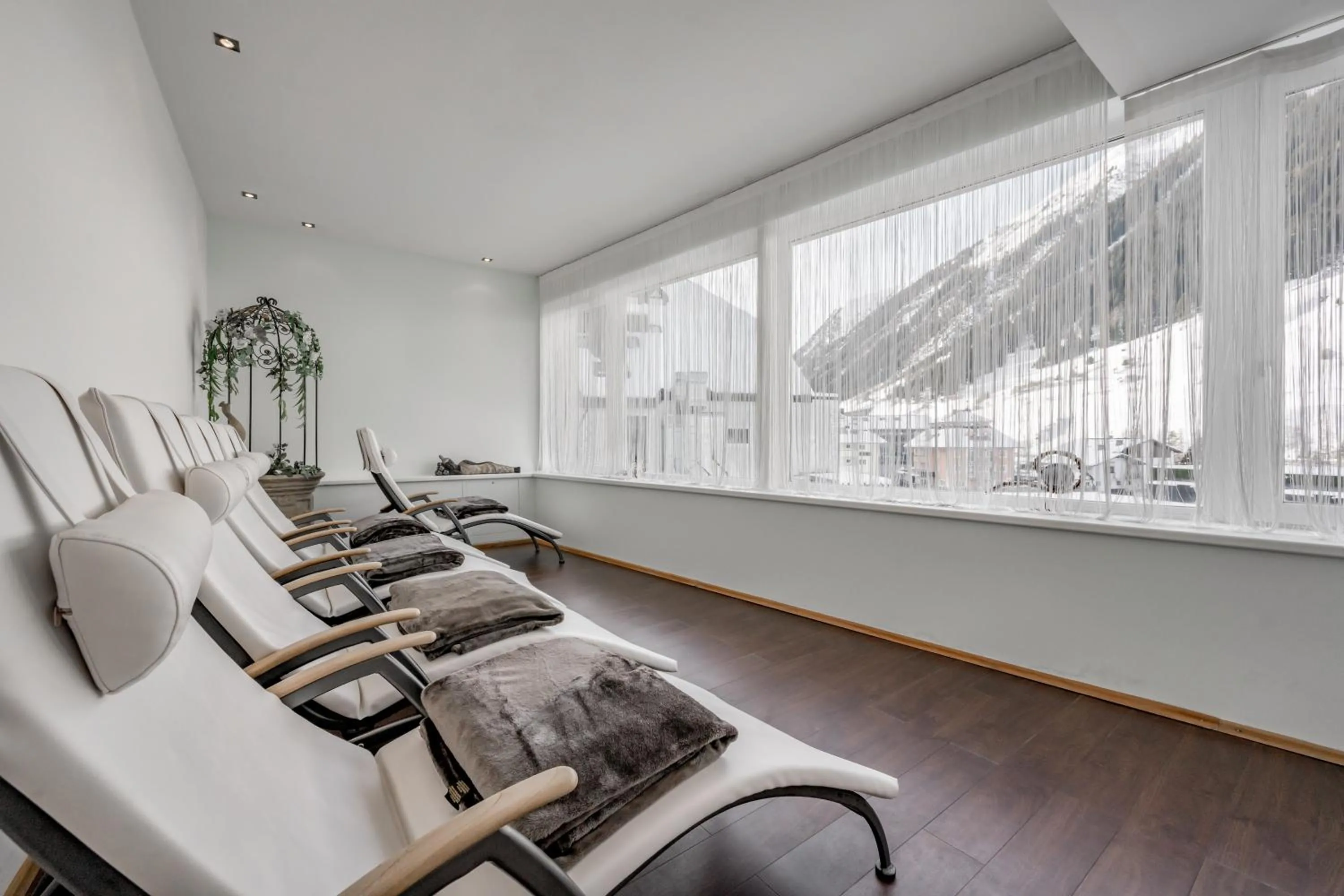 Spa and wellness centre/facilities in Hotel Garni Christine