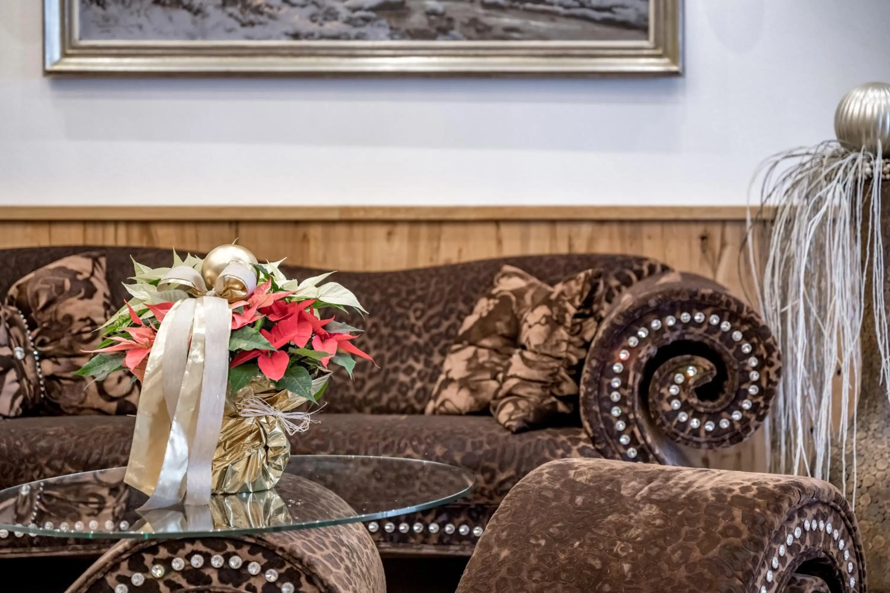 Lobby or reception in Hotel Garni Christine