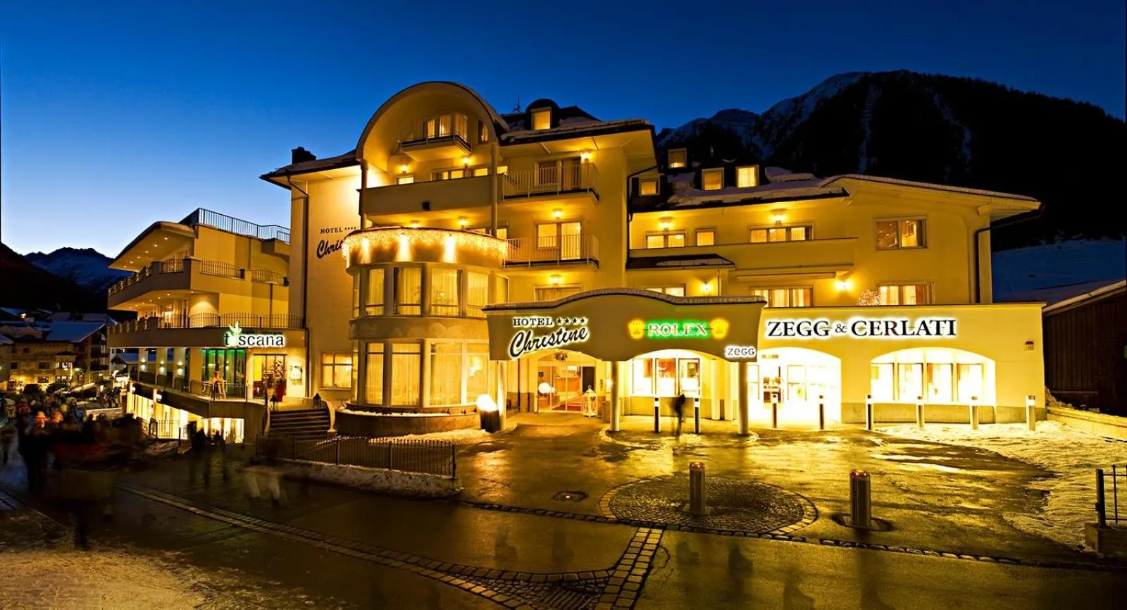 Property building in Hotel Garni Christine