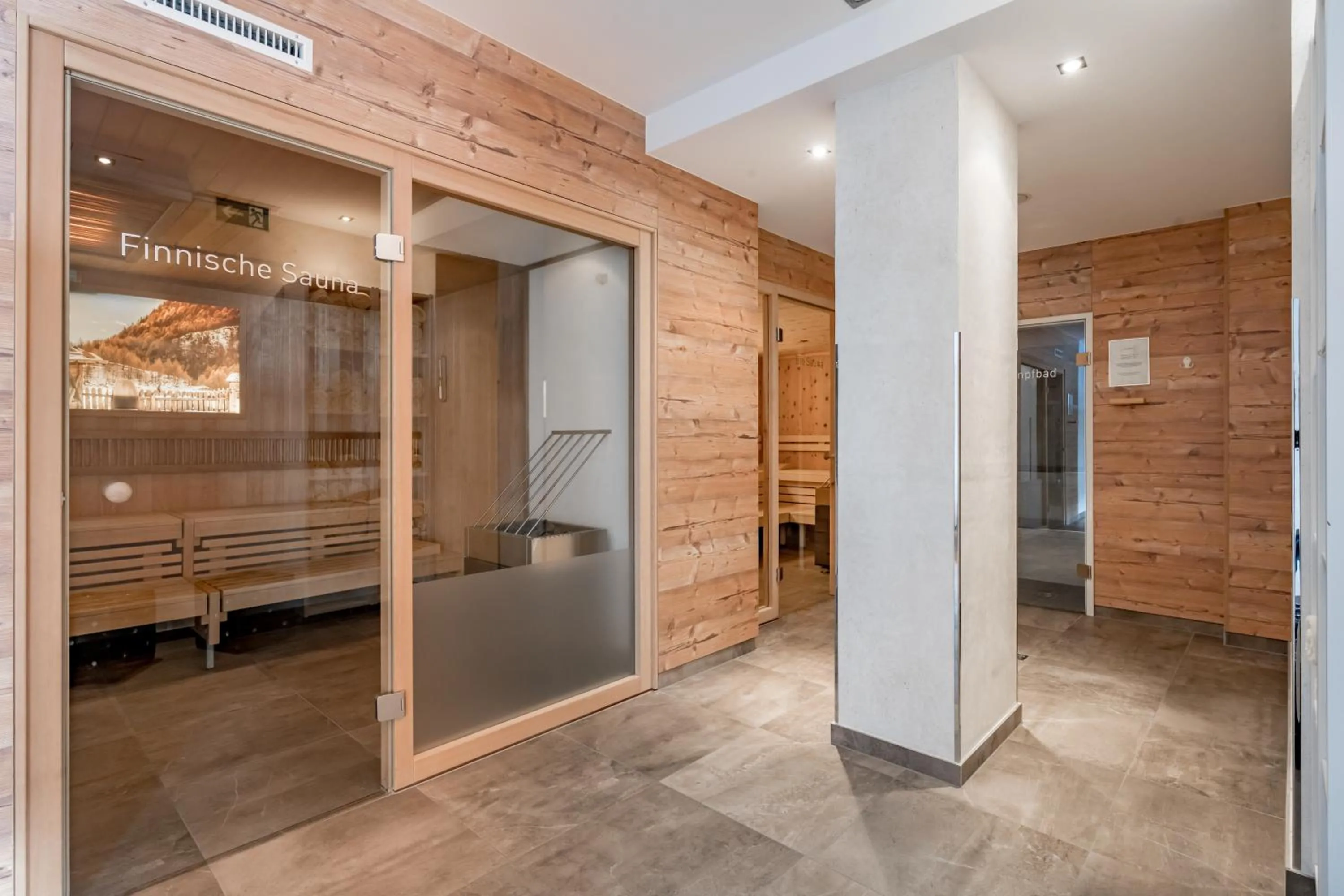Sauna in Hotel Garni Christine