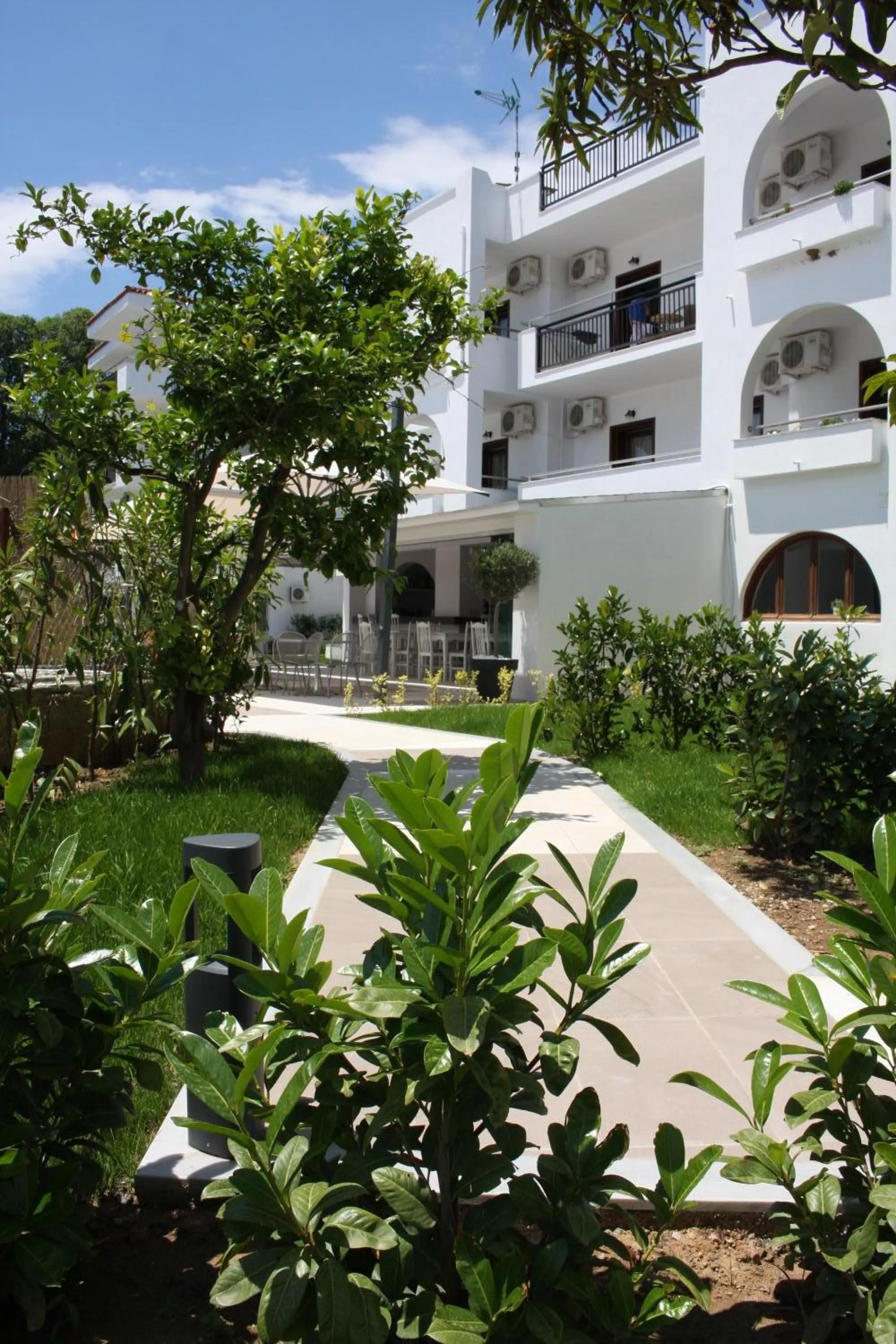 Patio in Hotel Korali