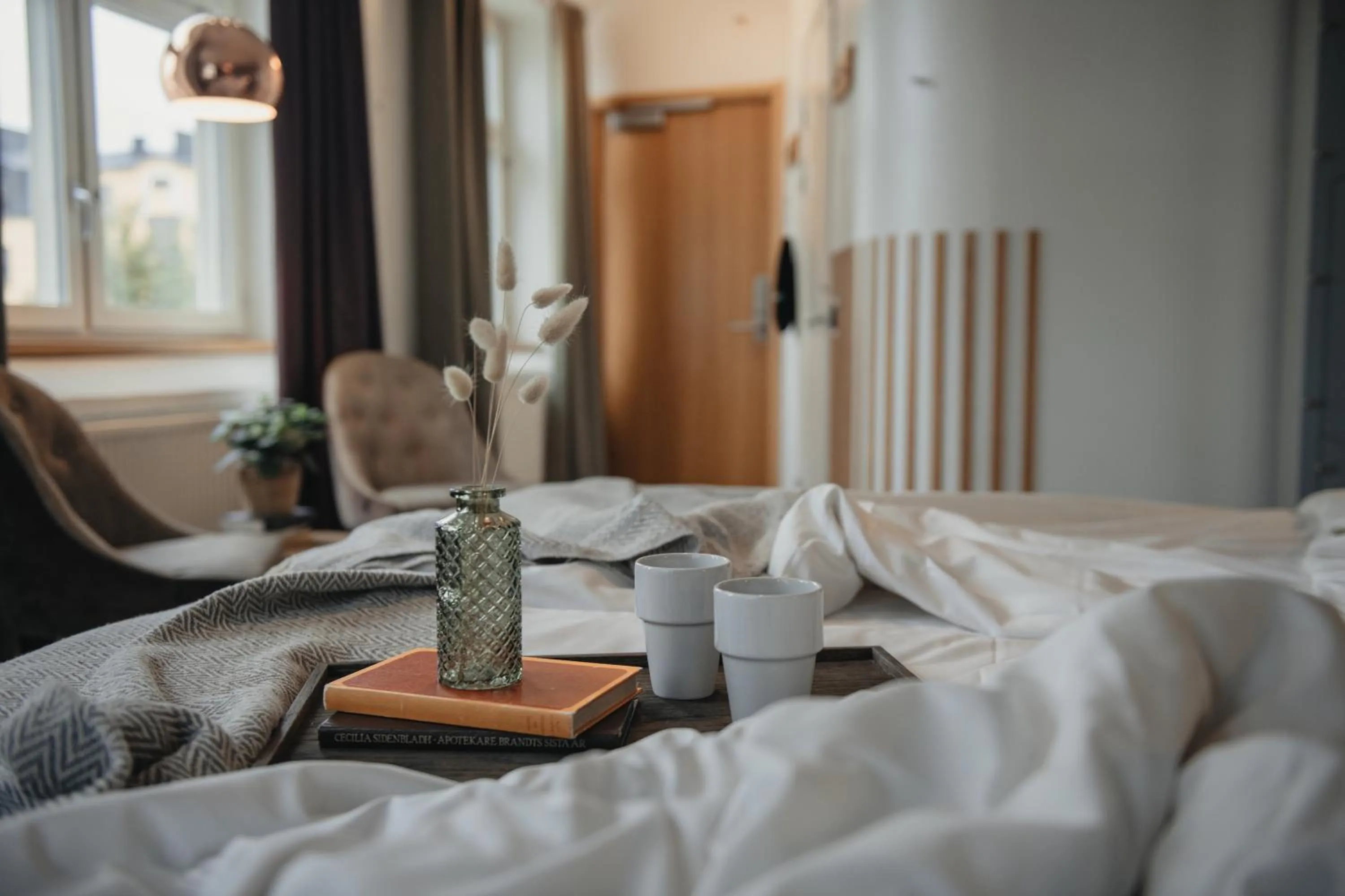 Photo of the whole room, Bed in Home Hotel Uppsala