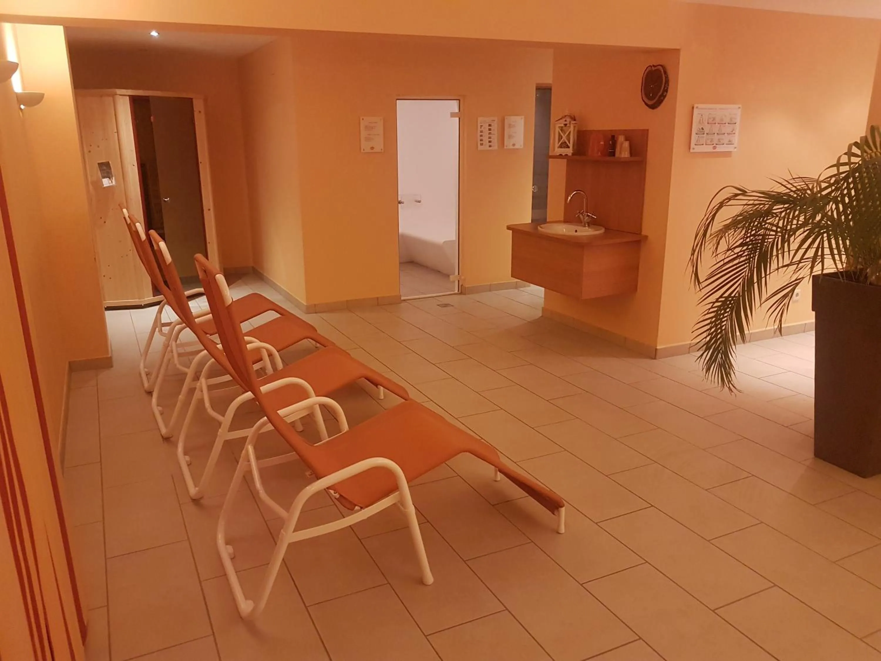 Sauna in Hotel Pariente