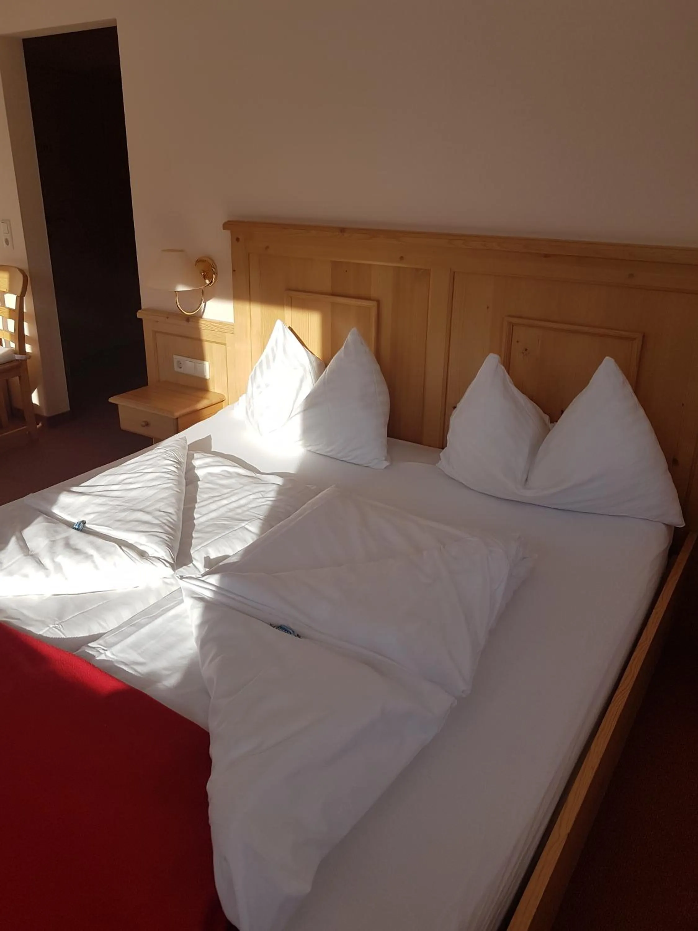 Bed in Hotel Pariente