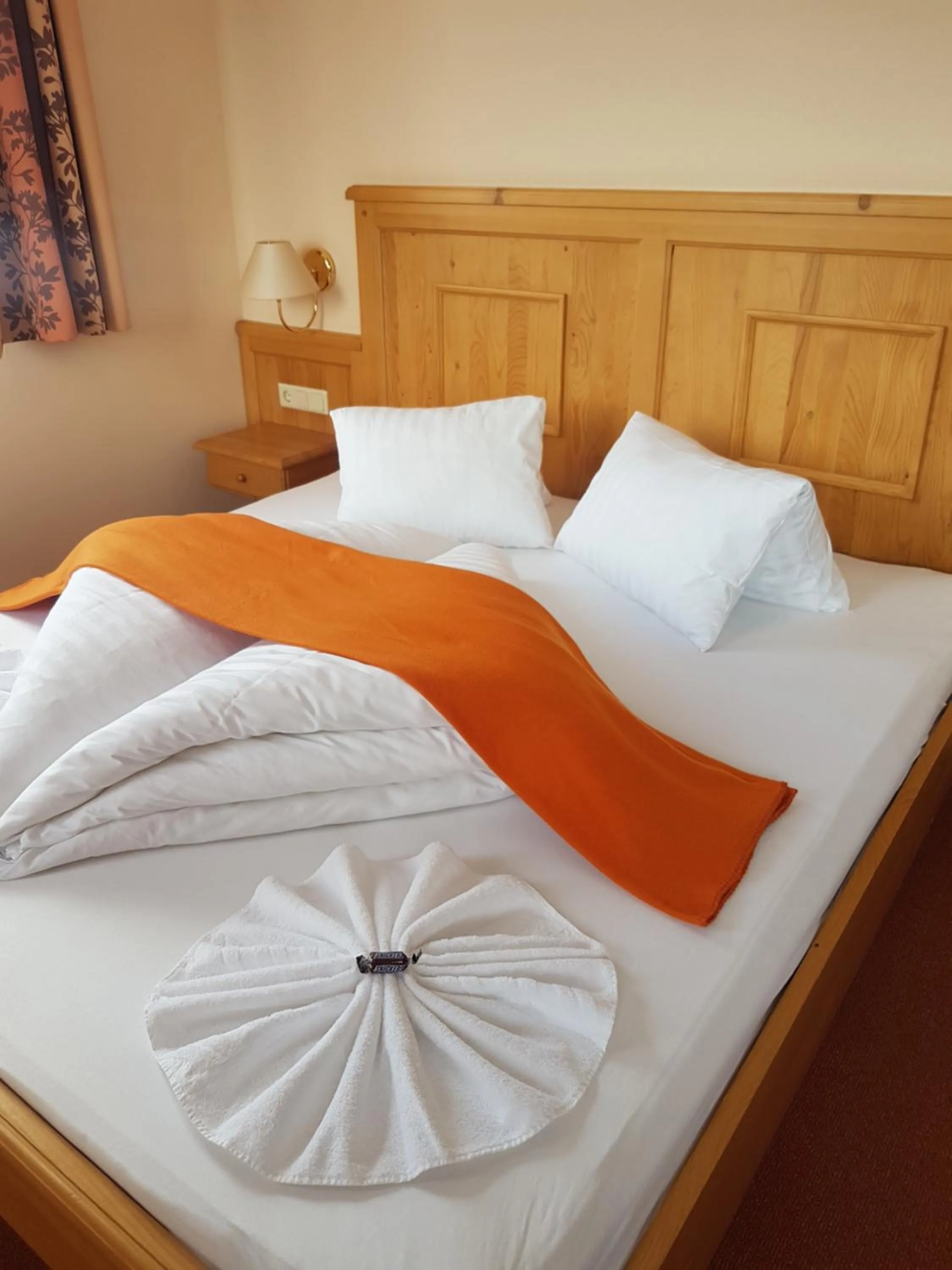 Bed in Hotel Pariente