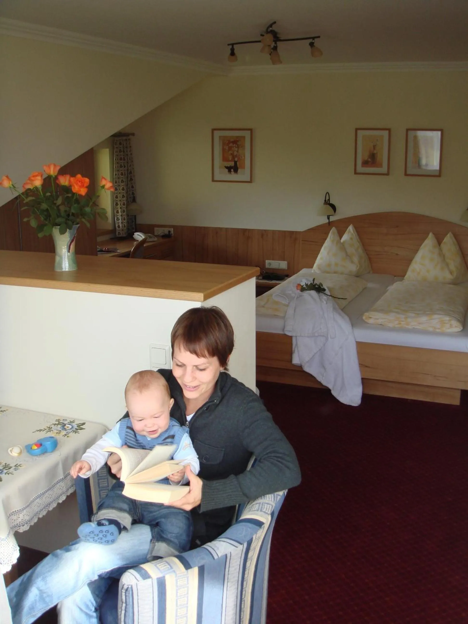 Photo of the whole room, Bed in Hotel Sporthof