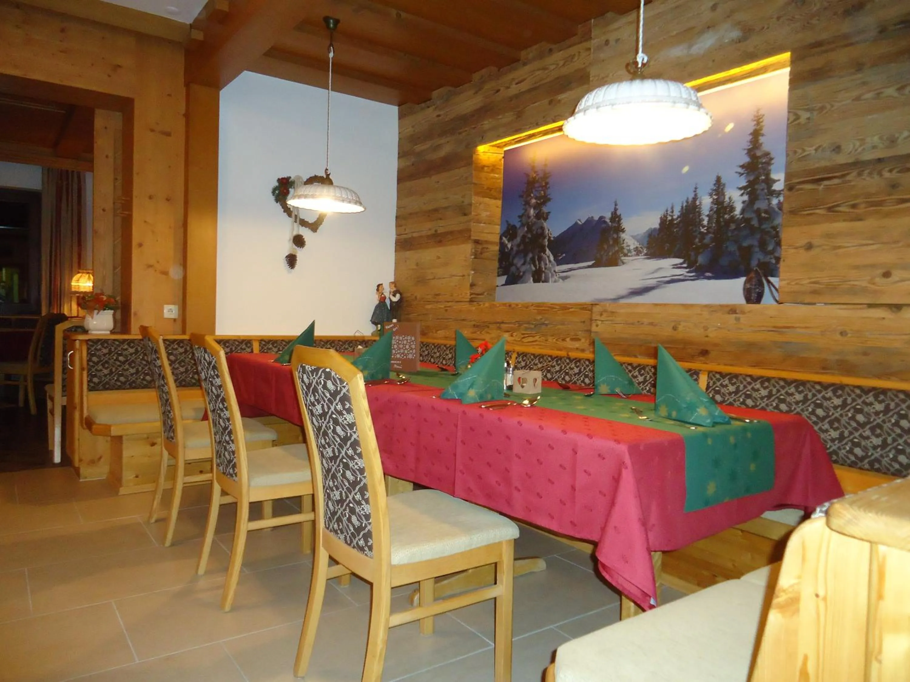 Restaurant/places to eat in Hotel Sporthof