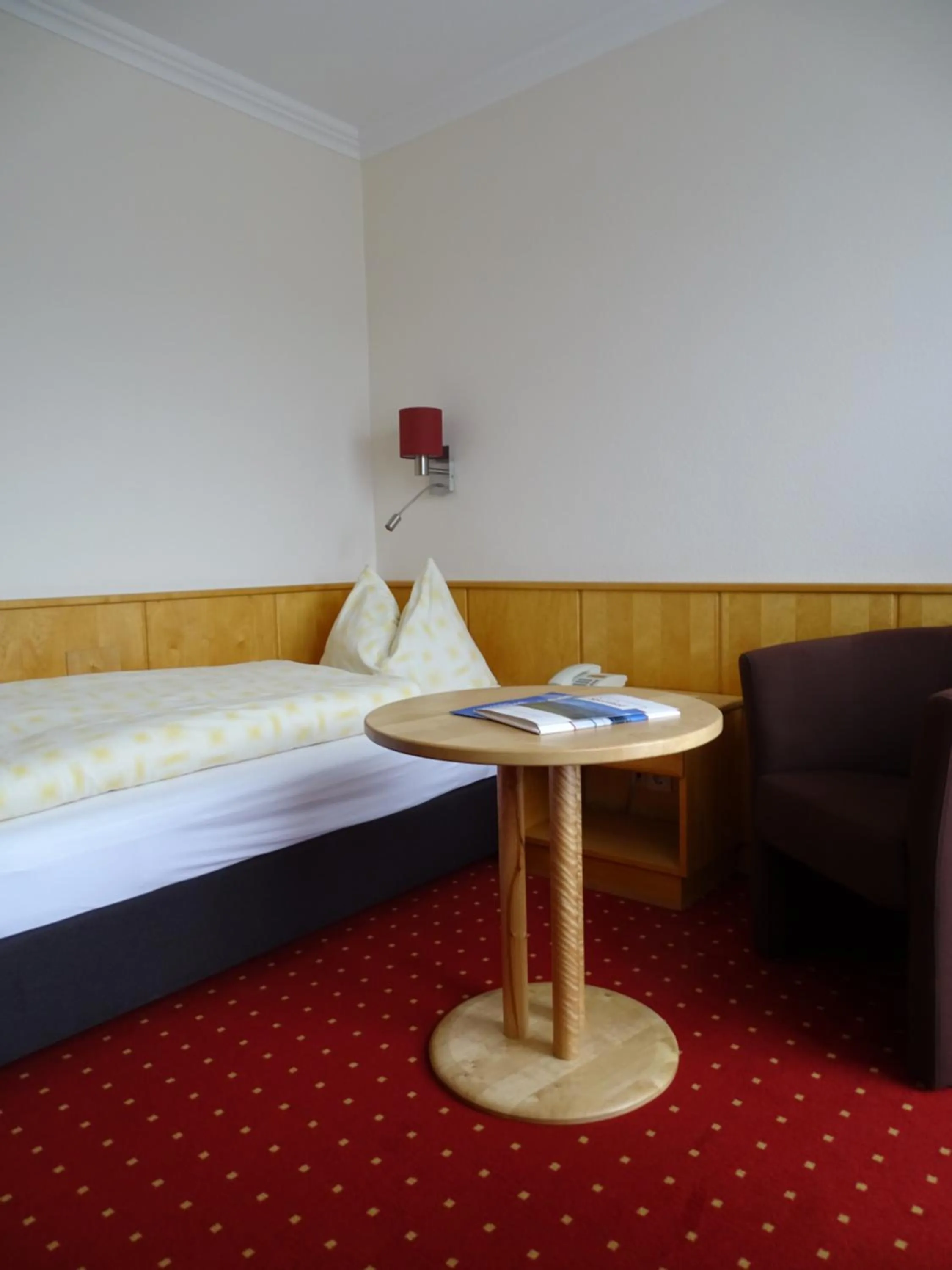 Bedroom, Bed in Hotel Sporthof