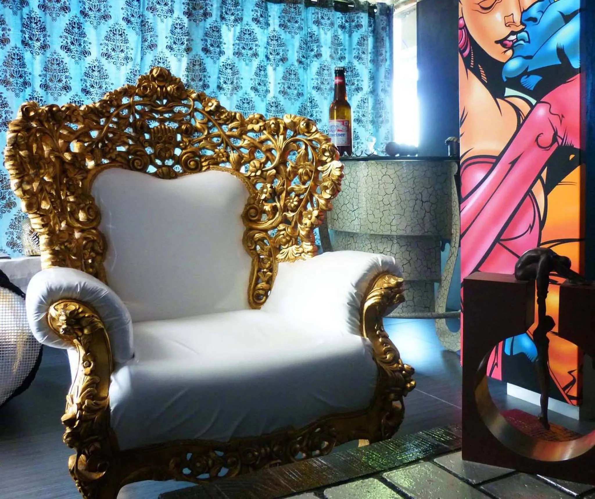 Communal lounge/ TV room in Casa Miramiranda