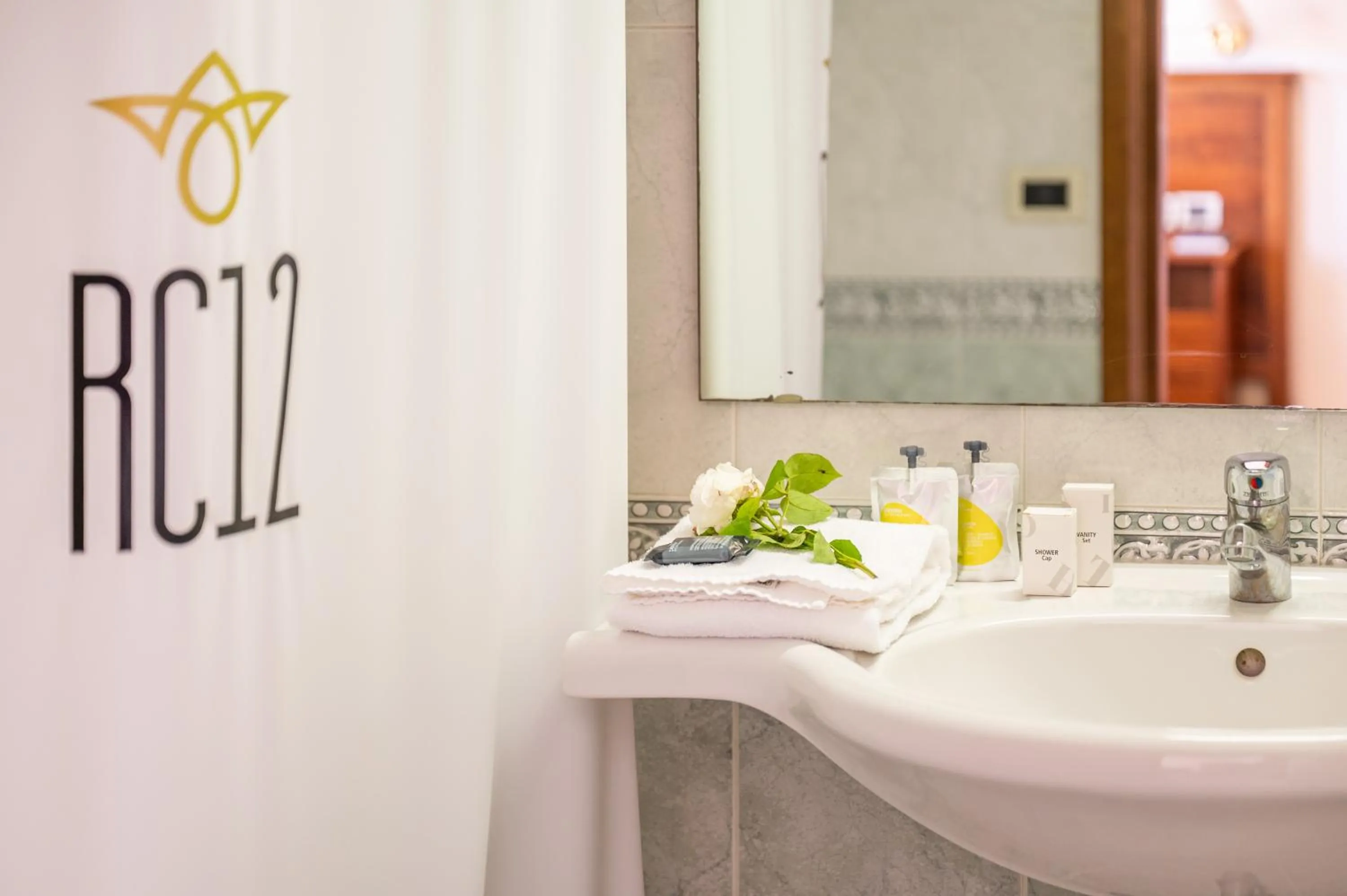 Bathroom in Hotel Terme Posta Padova HOTEL RC12