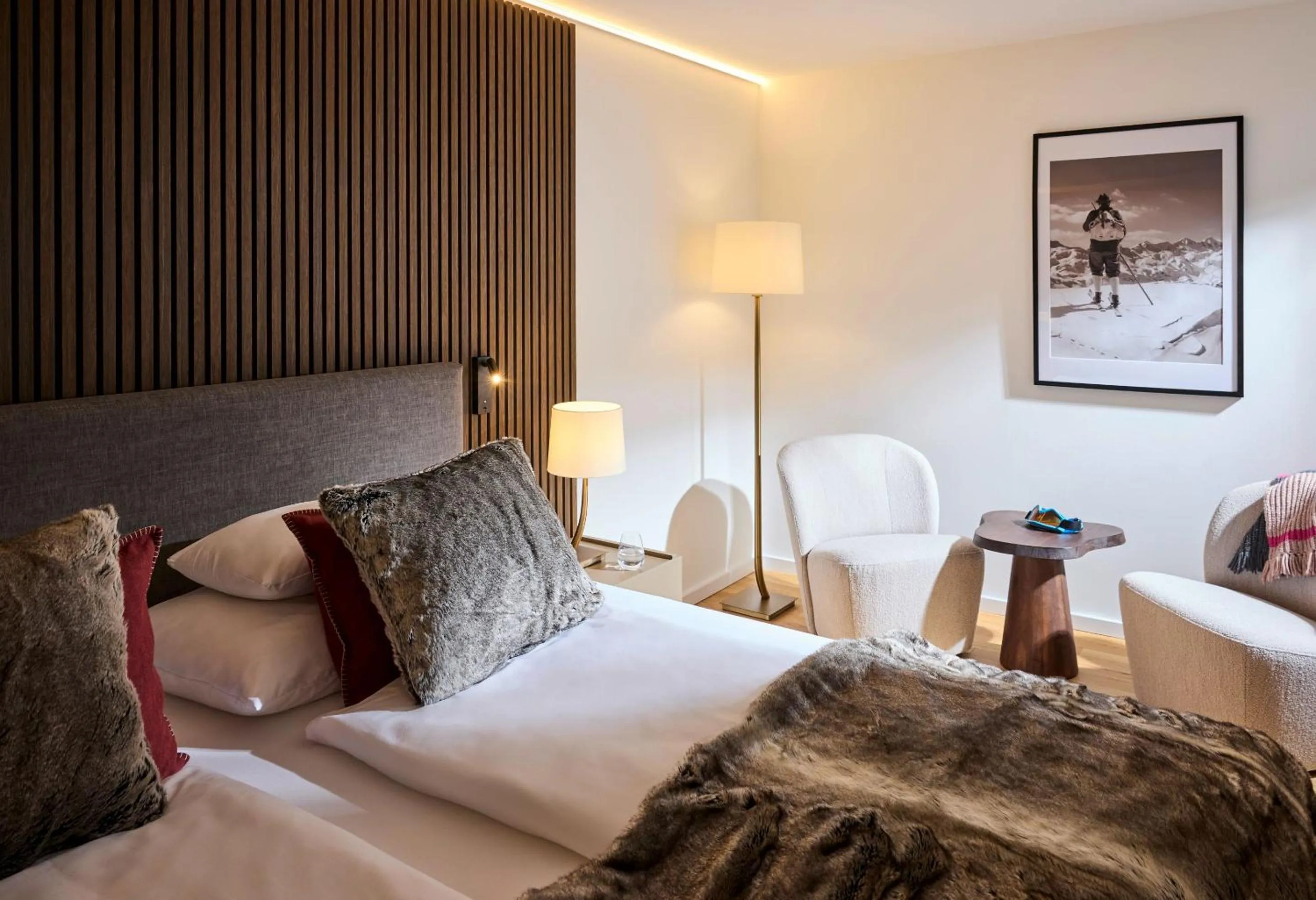 Bedroom, Bed in ROBINSON ALPENROSE Zürs