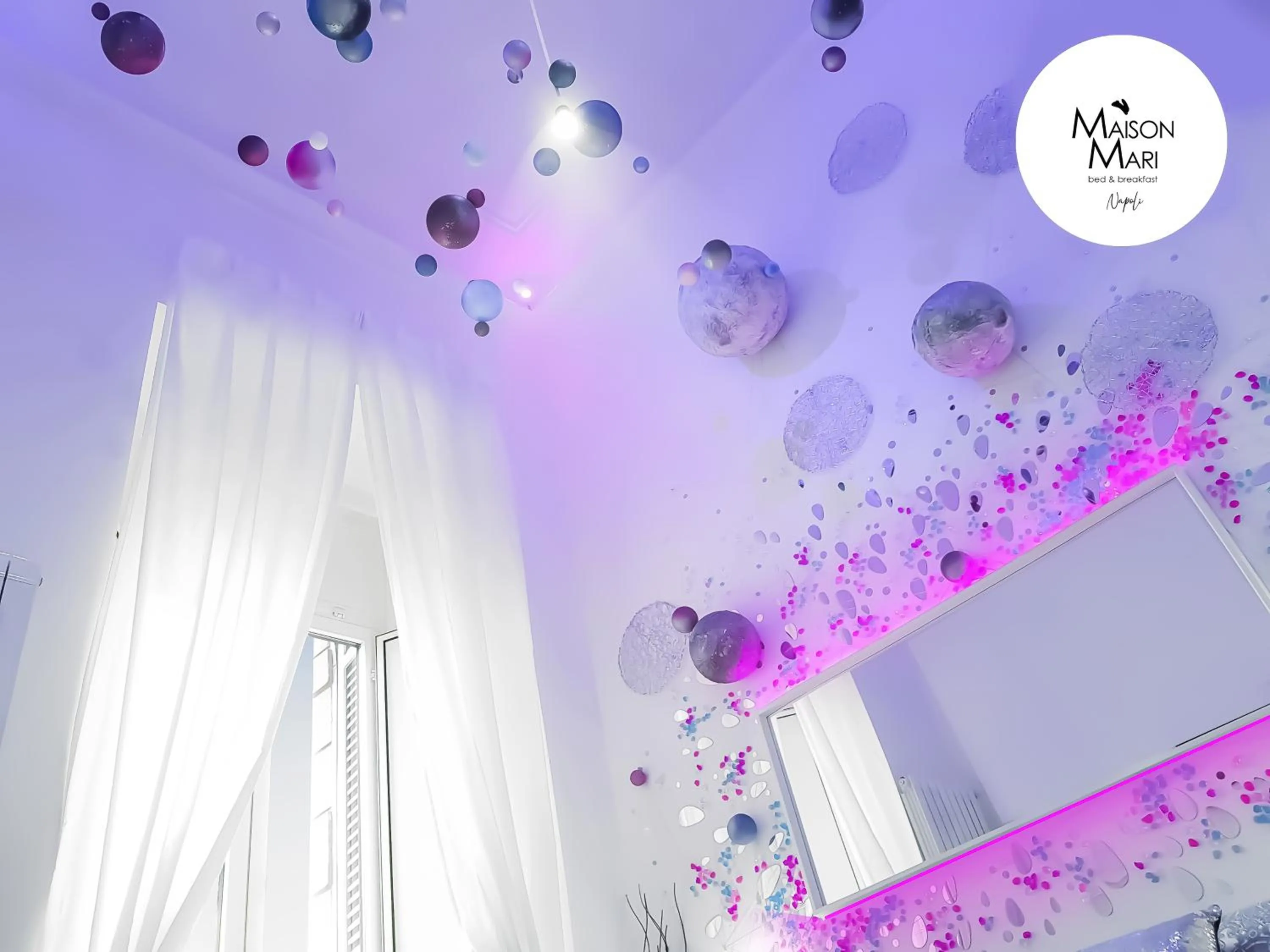 Photo of the whole room in B&B Maison Mari