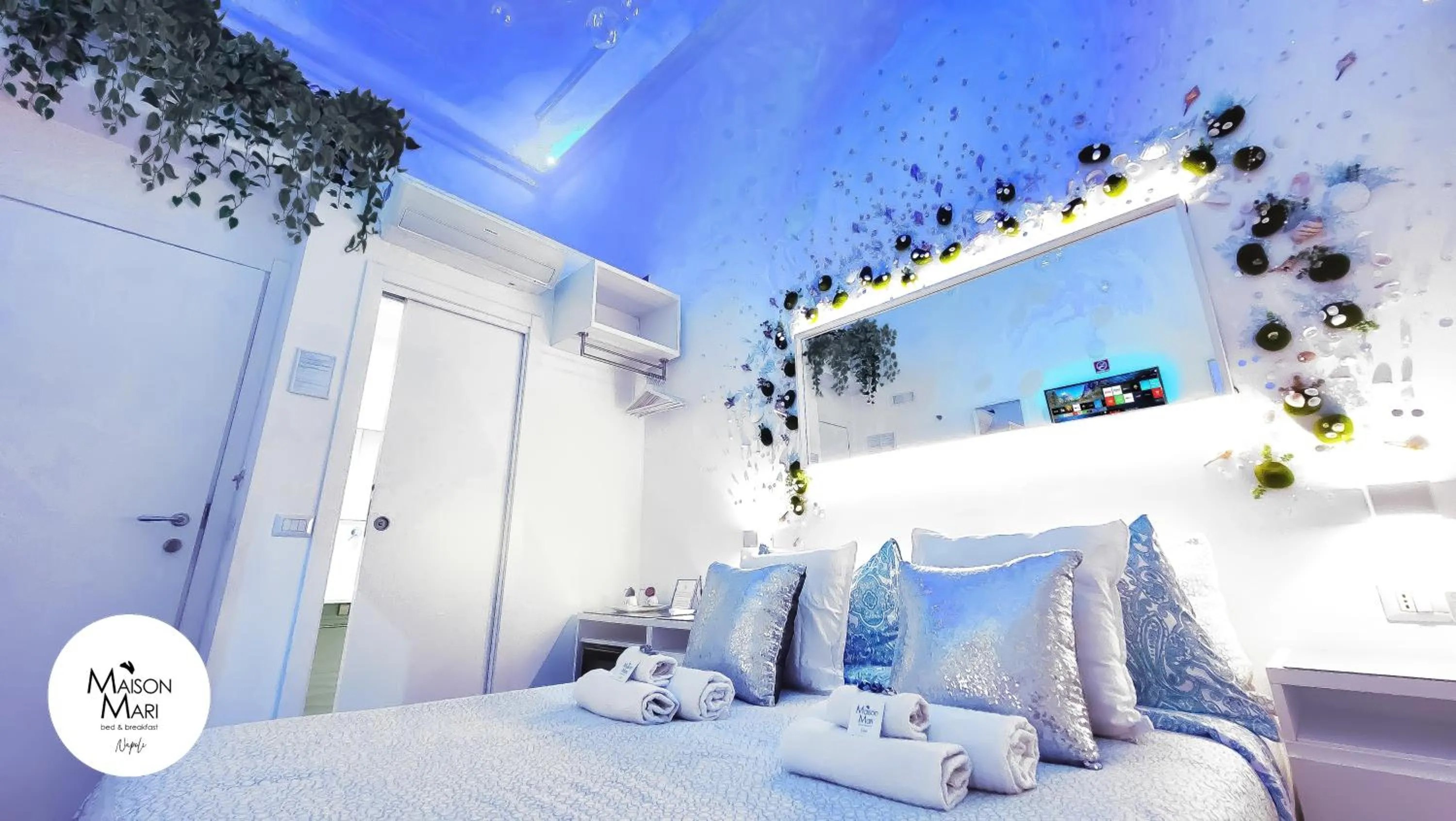 Photo of the whole room, Bed in B&B Maison Mari