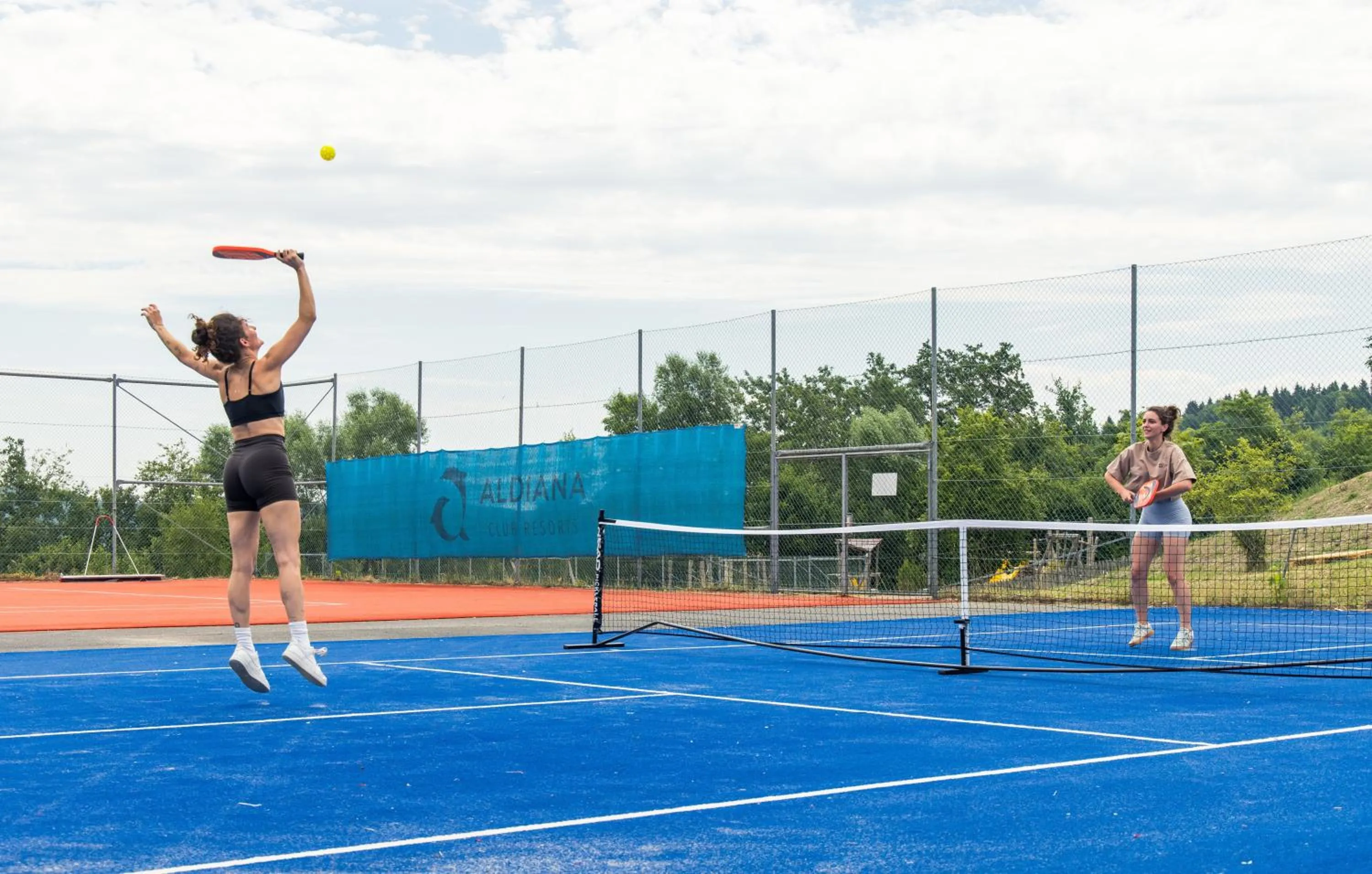Tennis court in Aldiana Club Ampflwang