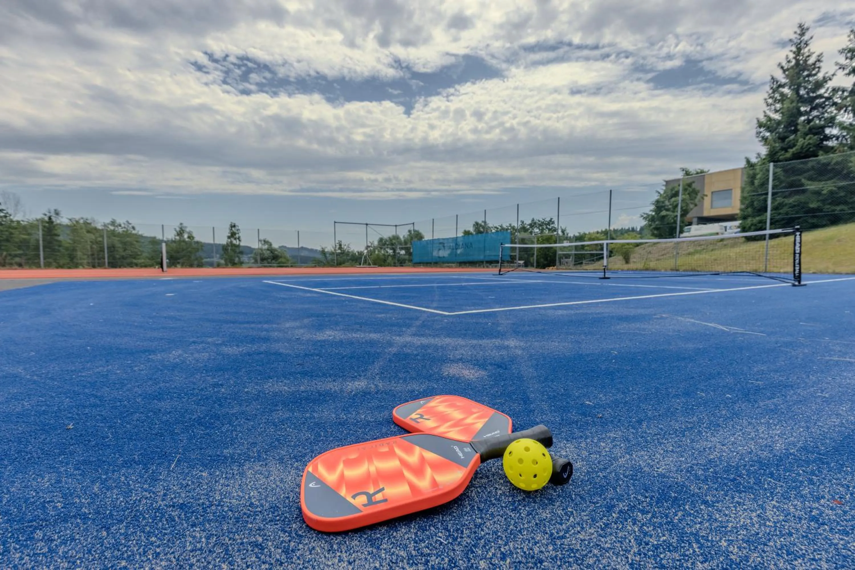 Tennis court in Aldiana Club Ampflwang