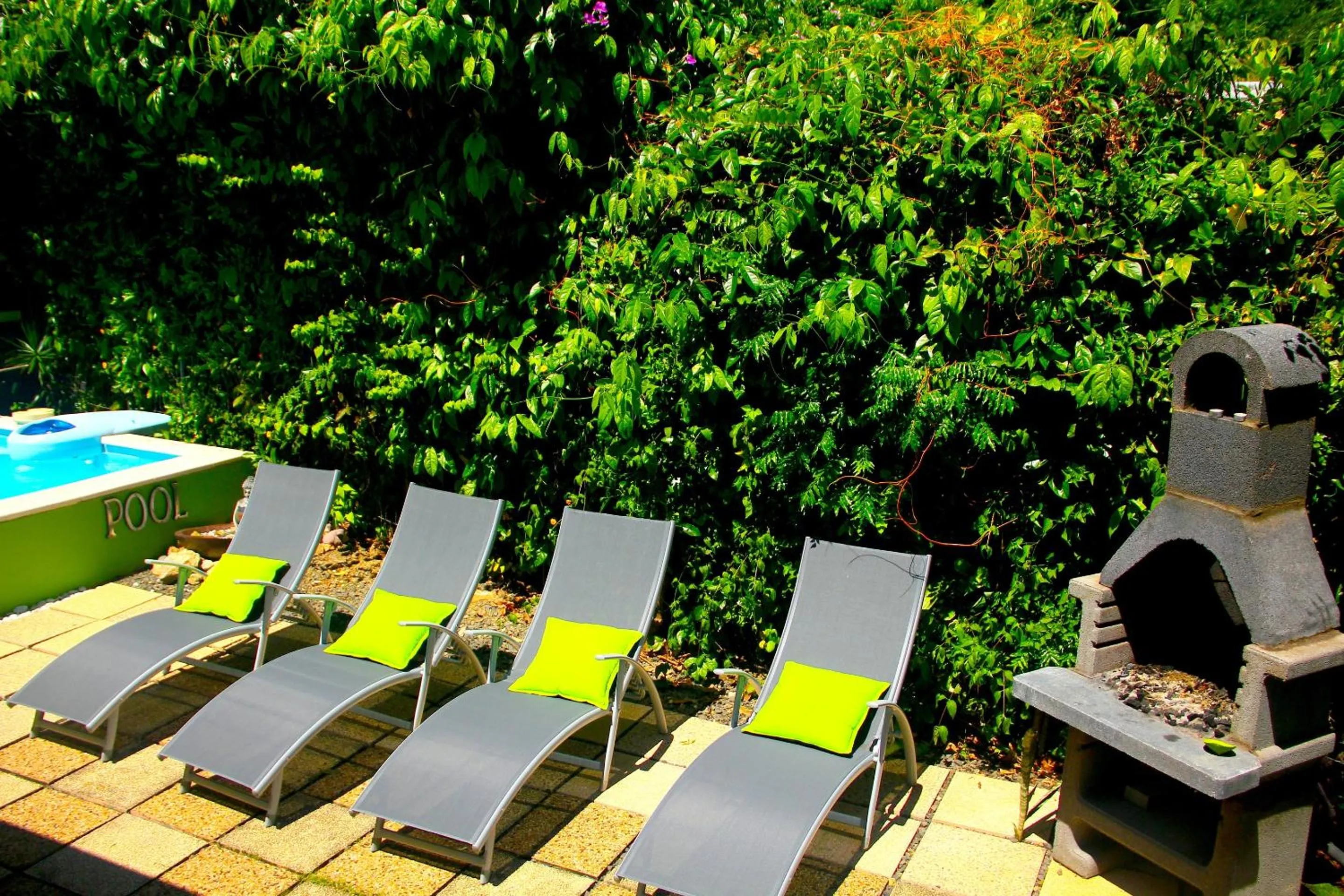 Garden in Villa Eden Rock