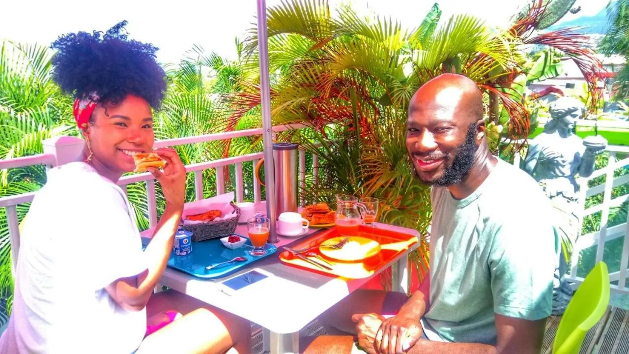 Dining area in Villa Eden Rock
