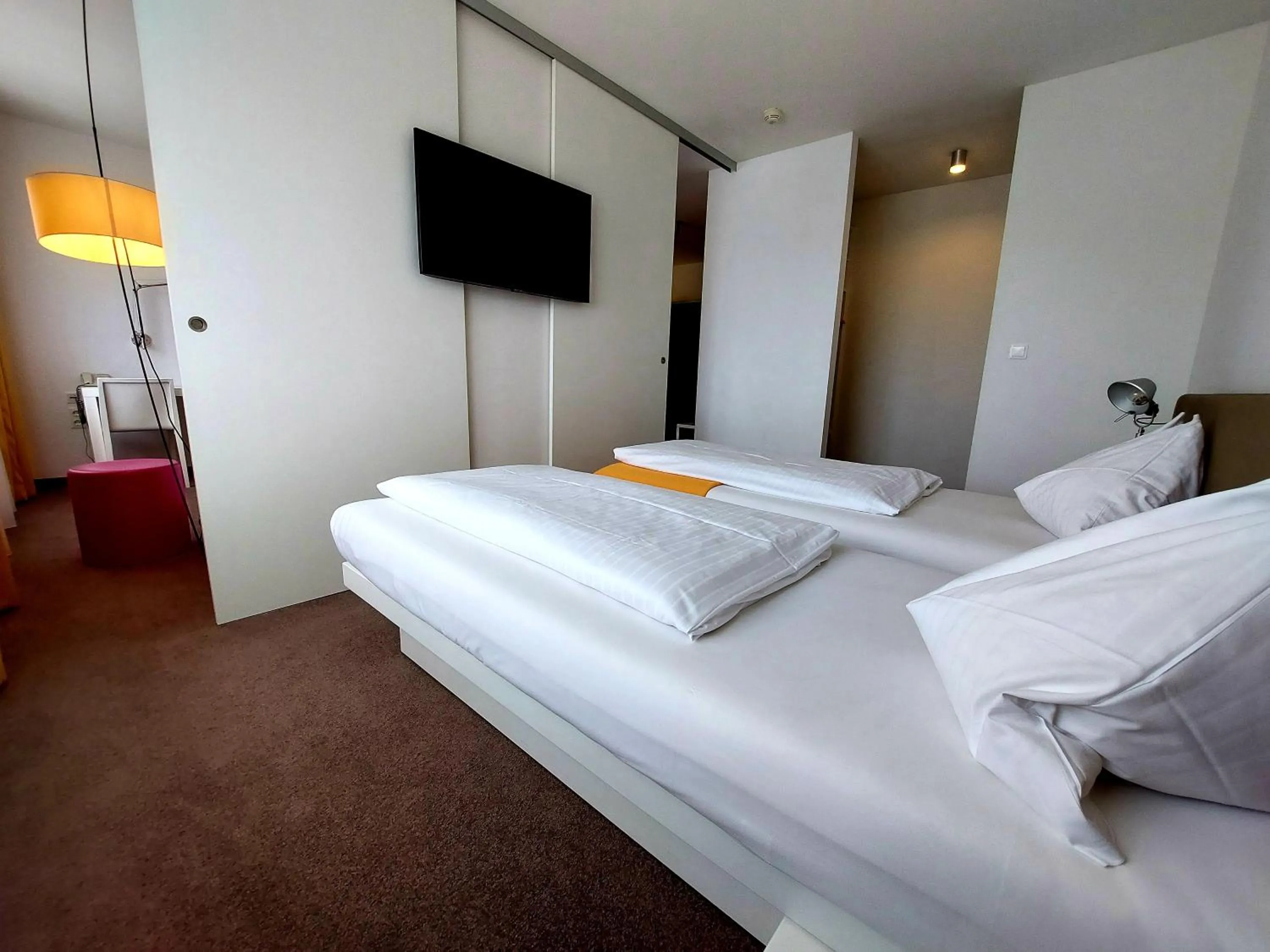 Bedroom, Bed in STAY.inn Comfort Art Hotel Schwaz