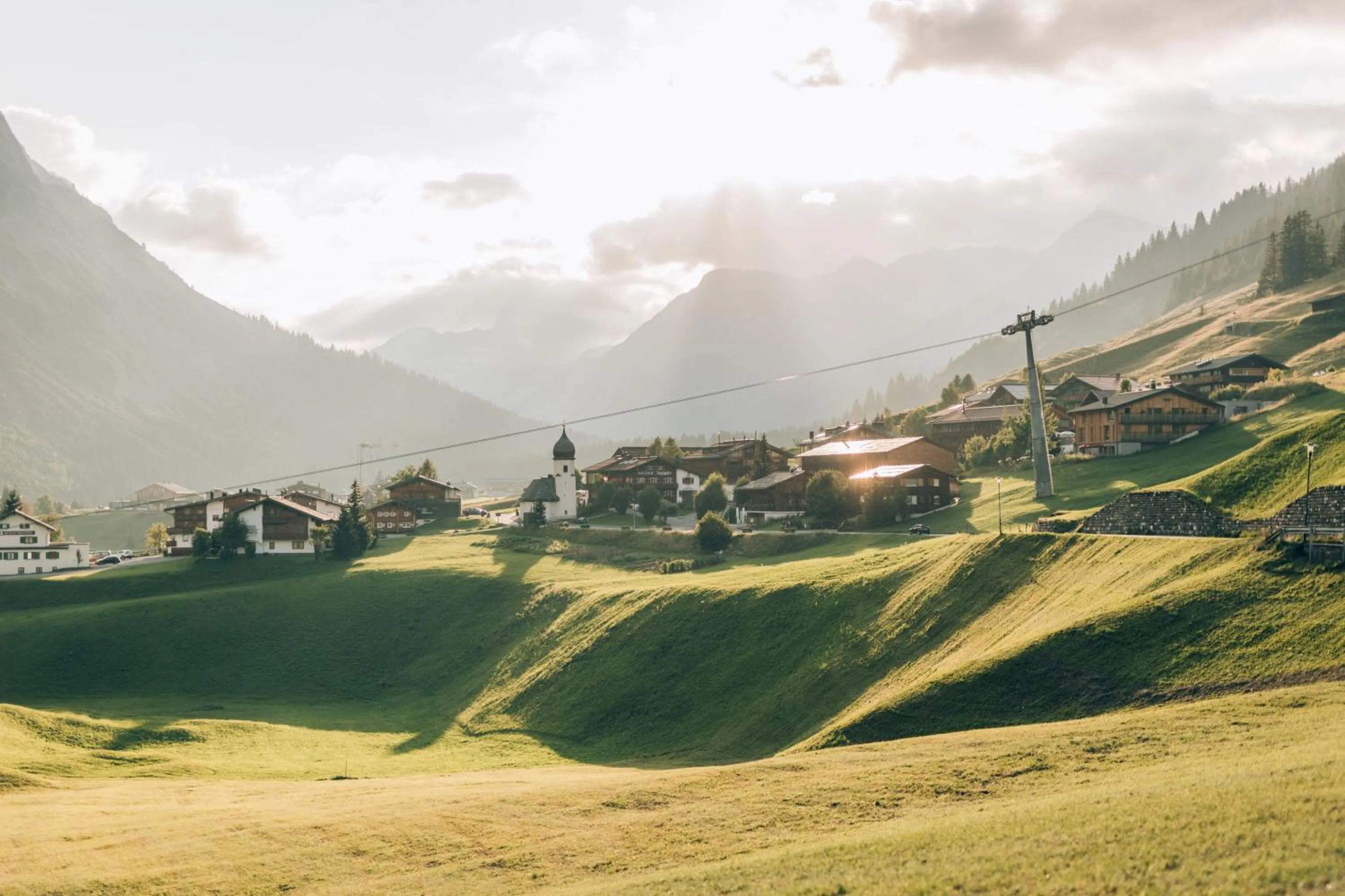 Property building in Rote Wand Gourmet Hotel, a Member of Design Hotels