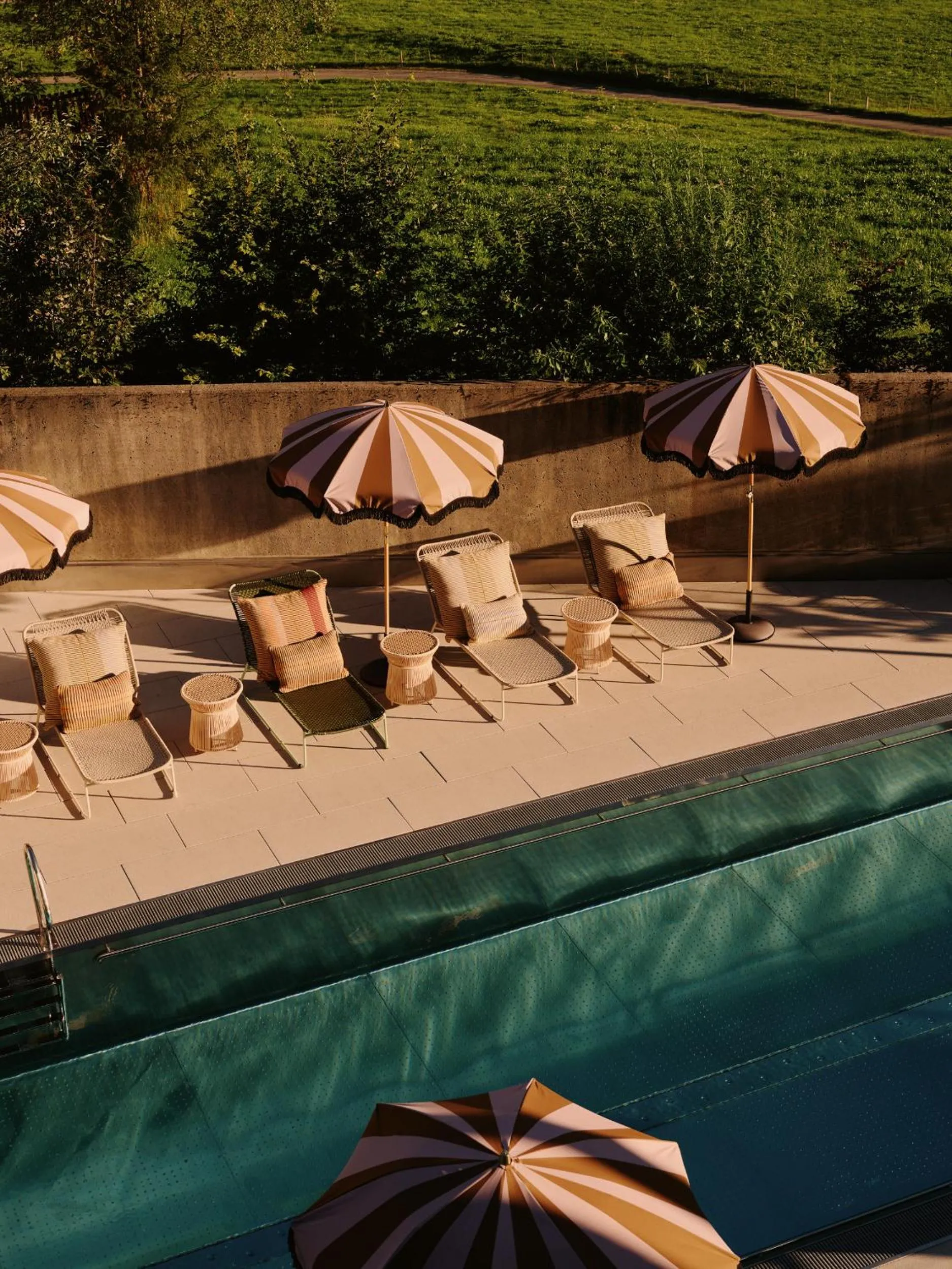 Swimming pool in Rote Wand Gourmet Hotel, a Member of Design Hotels