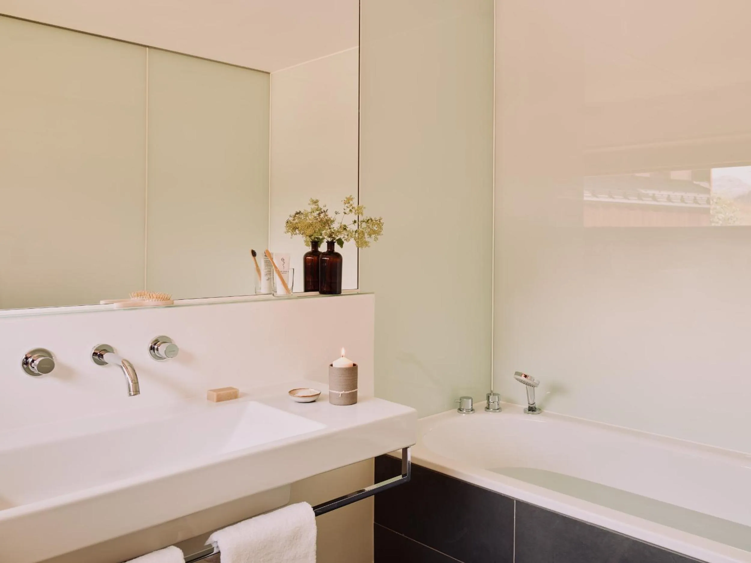 Bathroom in Rote Wand Gourmet Hotel, a Member of Design Hotels