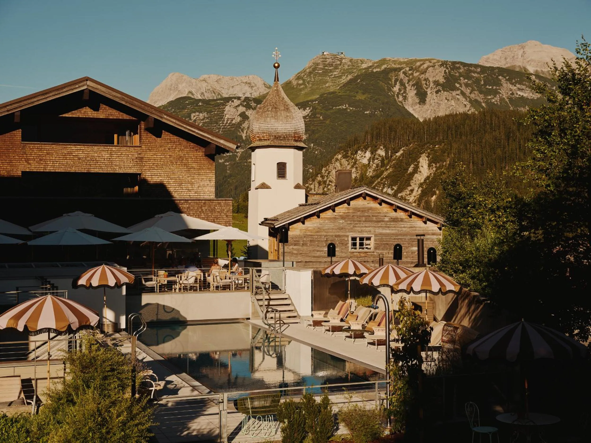 Property building in Rote Wand Gourmet Hotel, a Member of Design Hotels