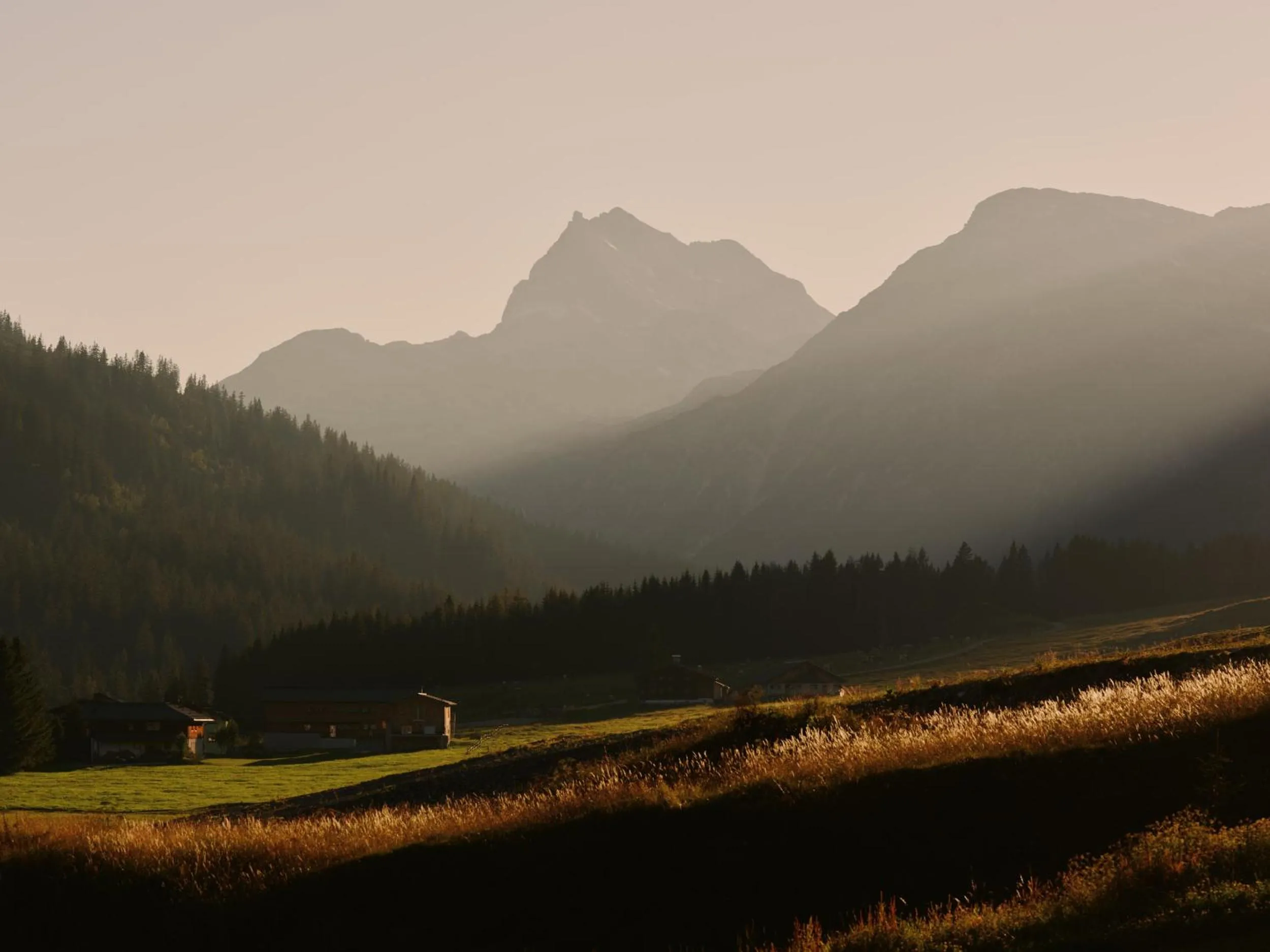 Natural landscape in Rote Wand Gourmet Hotel, a Member of Design Hotels