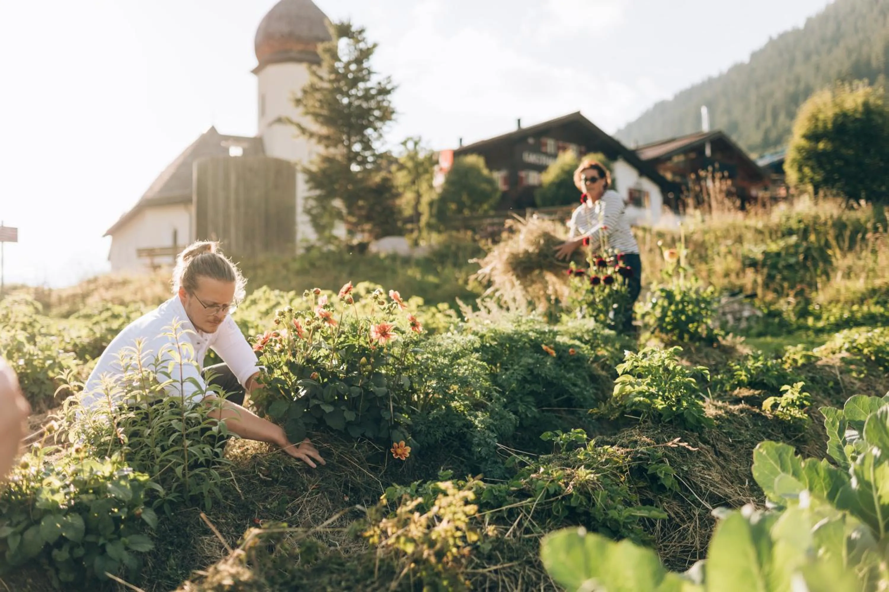 Garden in Rote Wand Gourmet Hotel, a Member of Design Hotels