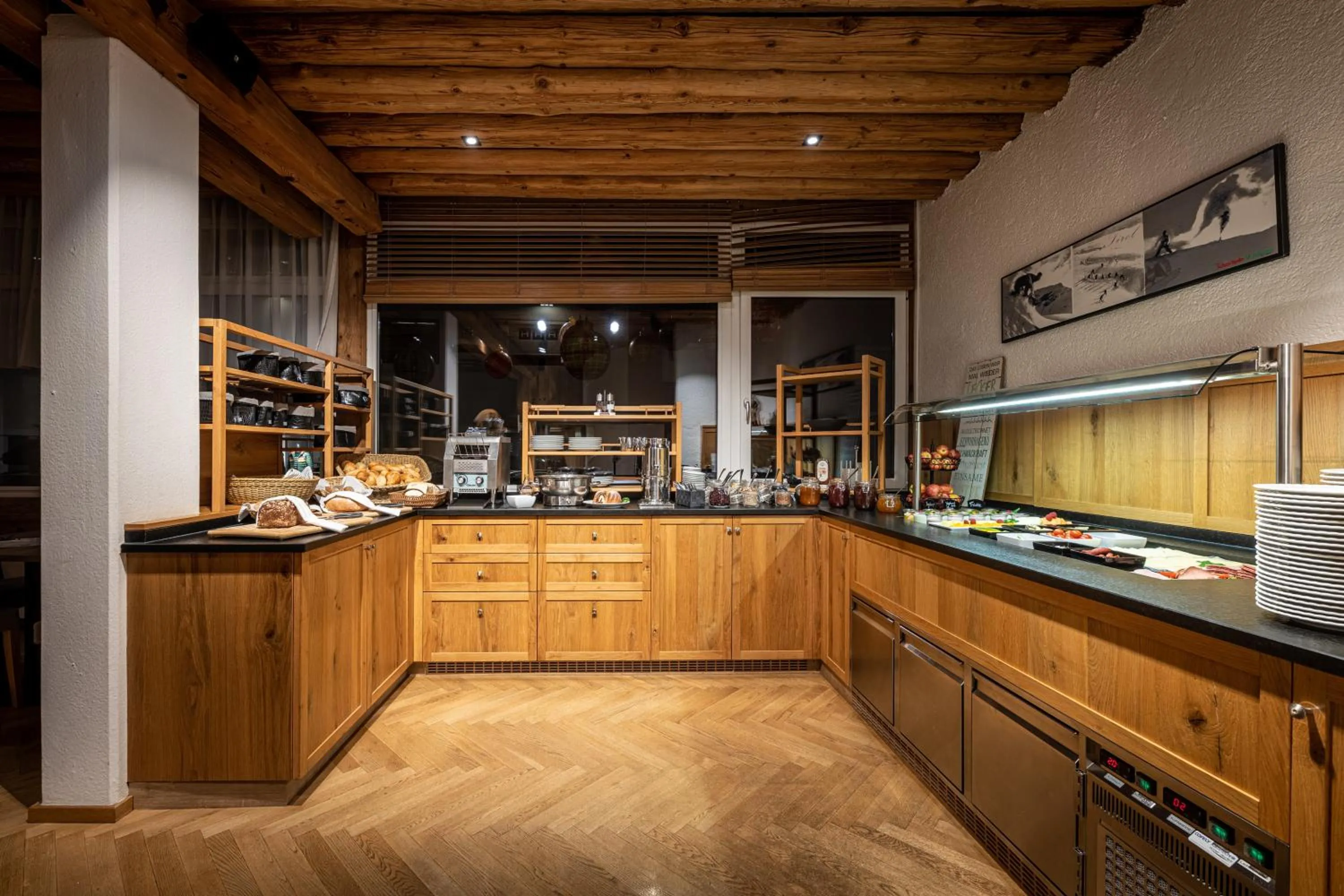 Buffet breakfast in Hotel Fischer