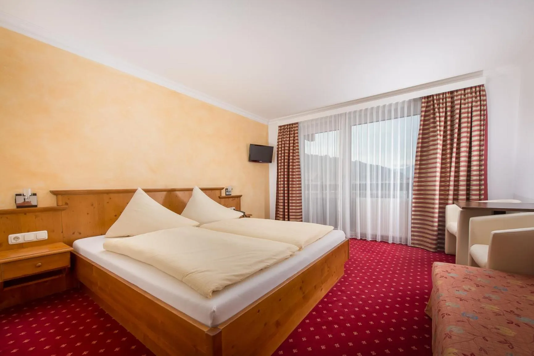 Bed in Hotel Fischer