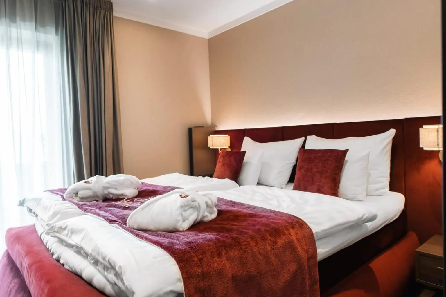 Bed in Hotel Jakobwirt Westendorf