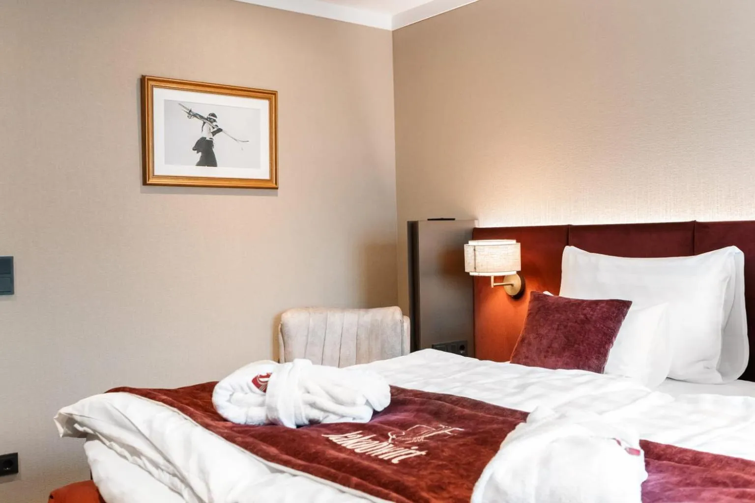 Bed in Hotel Jakobwirt Westendorf