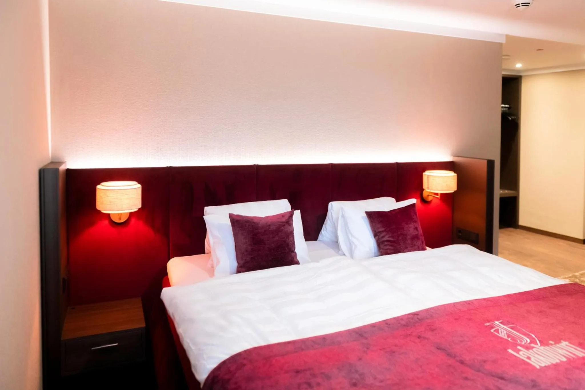 Bed in Hotel Jakobwirt Westendorf