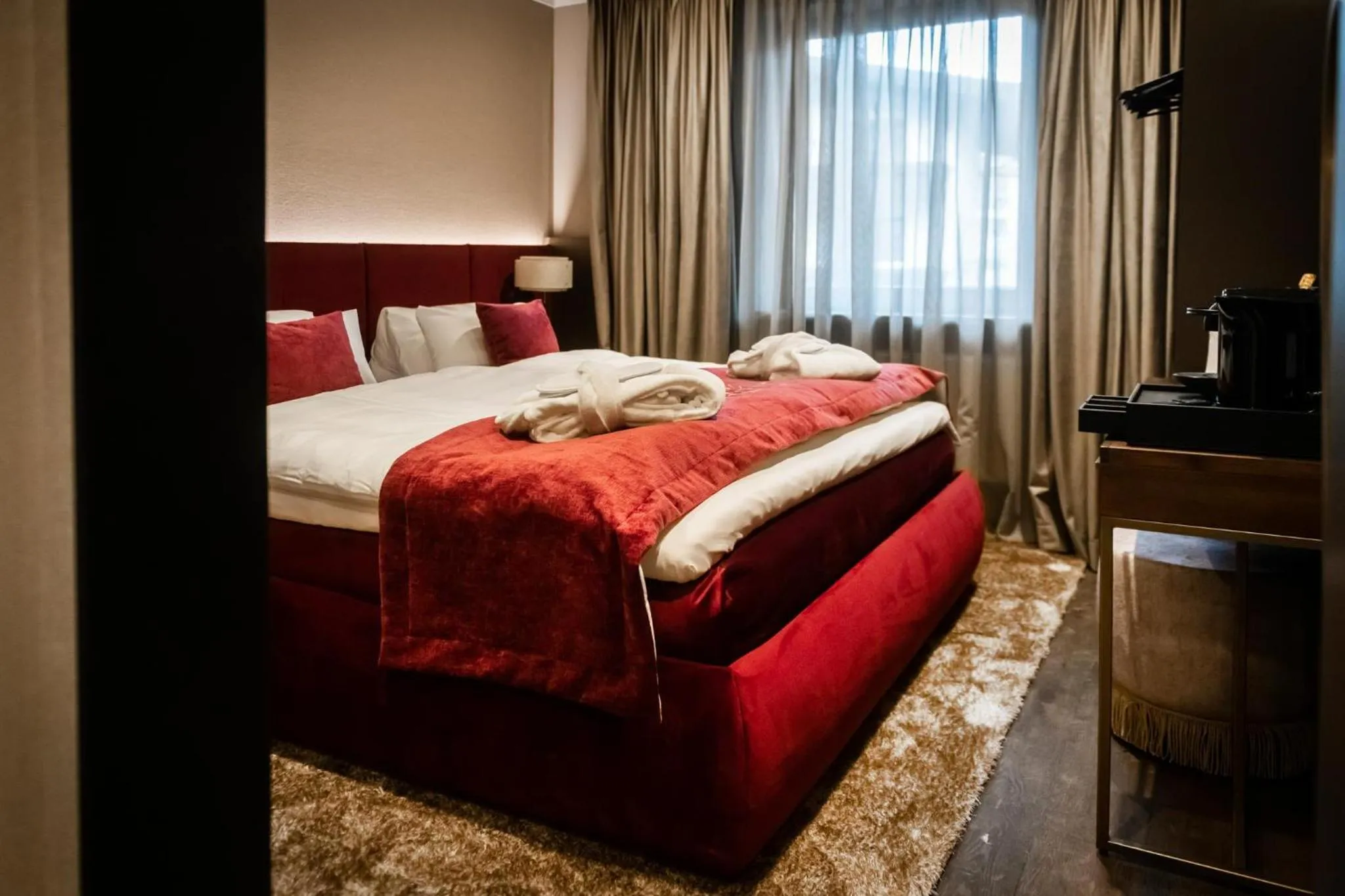 Bed in Hotel Jakobwirt Westendorf