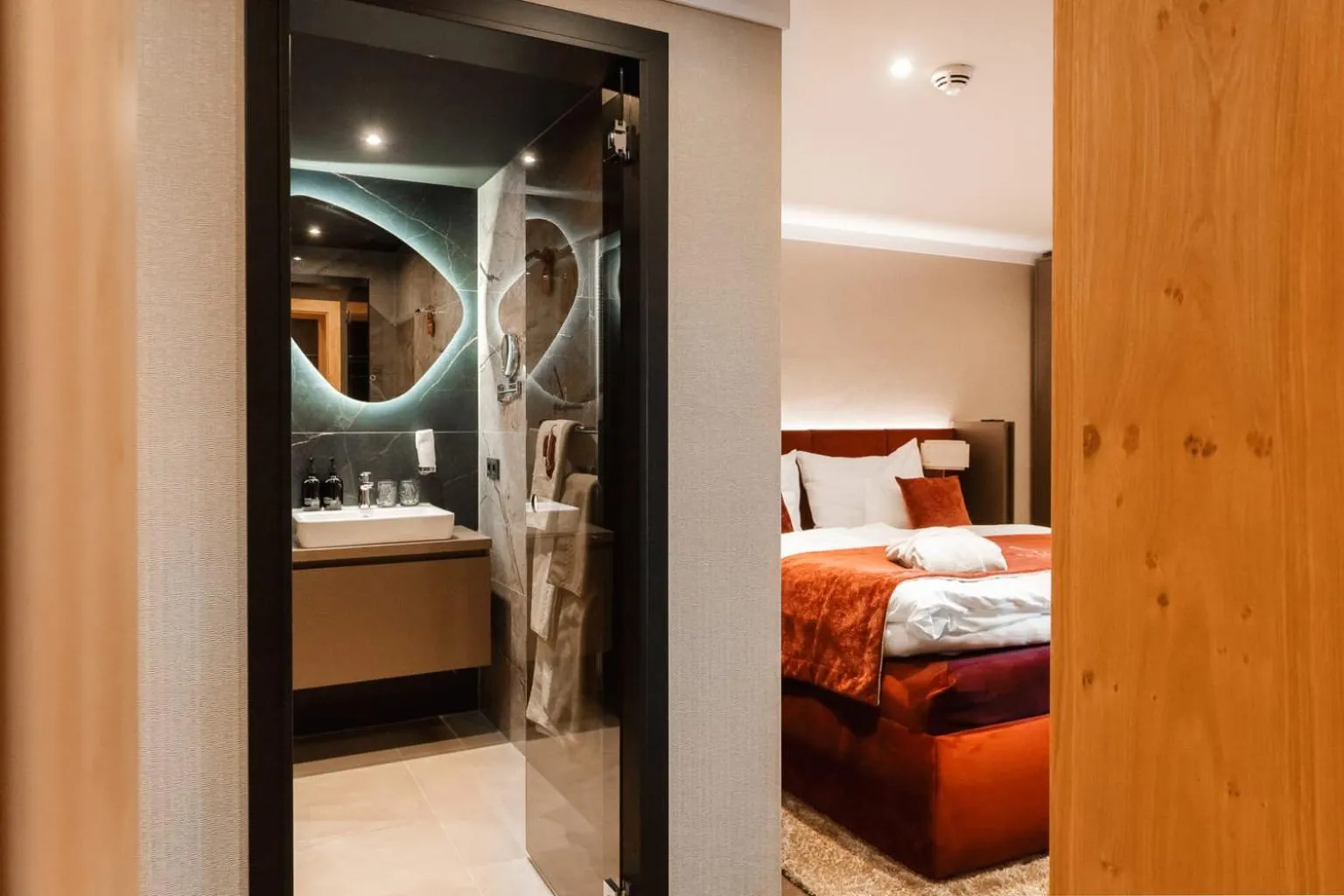 Bed in Hotel Jakobwirt Westendorf