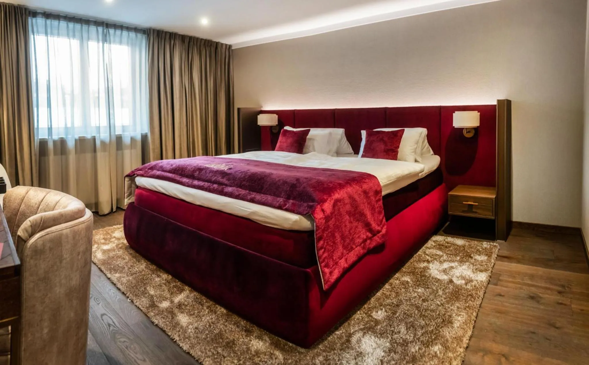 Bed in Hotel Jakobwirt Westendorf