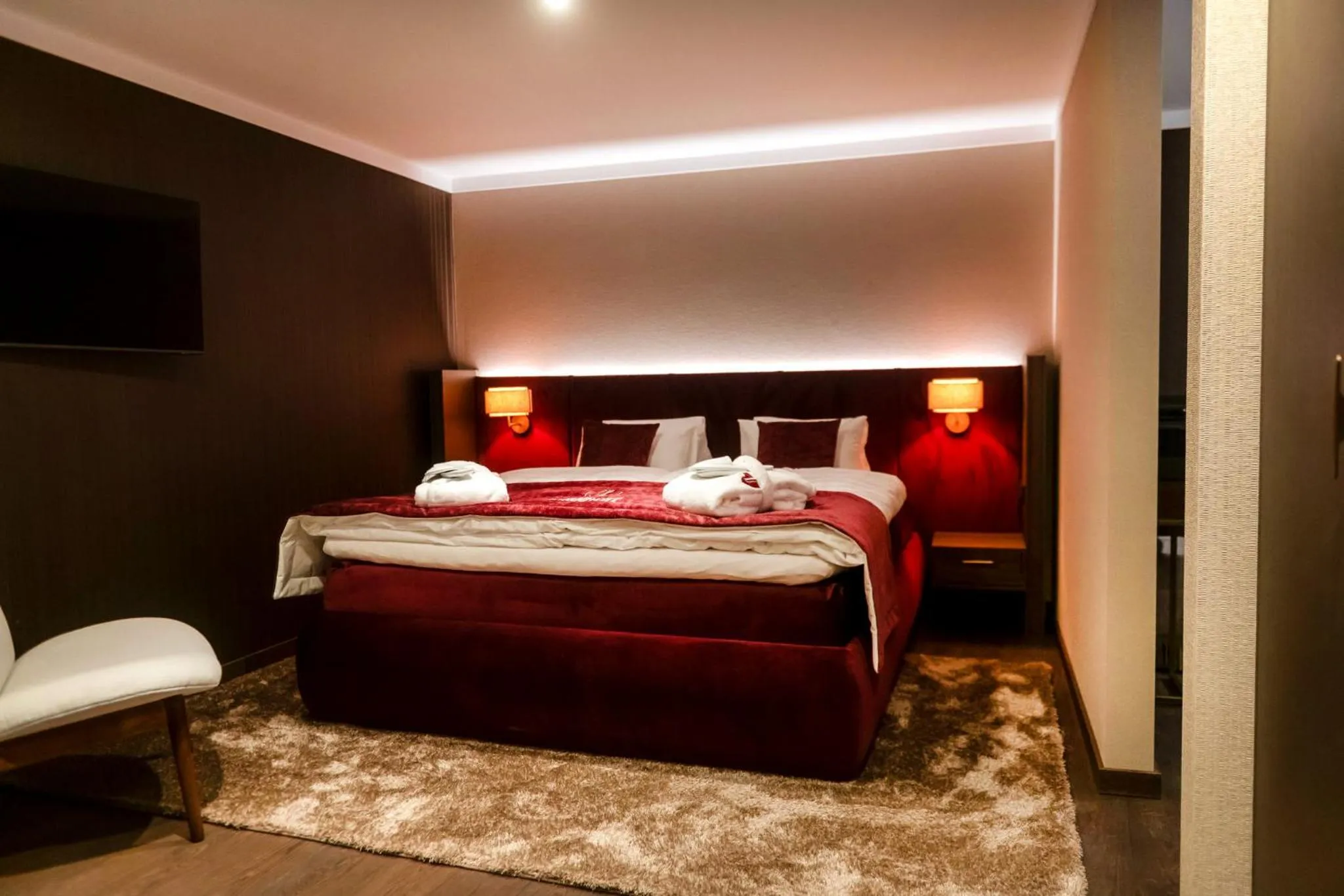 Bed in Hotel Jakobwirt Westendorf