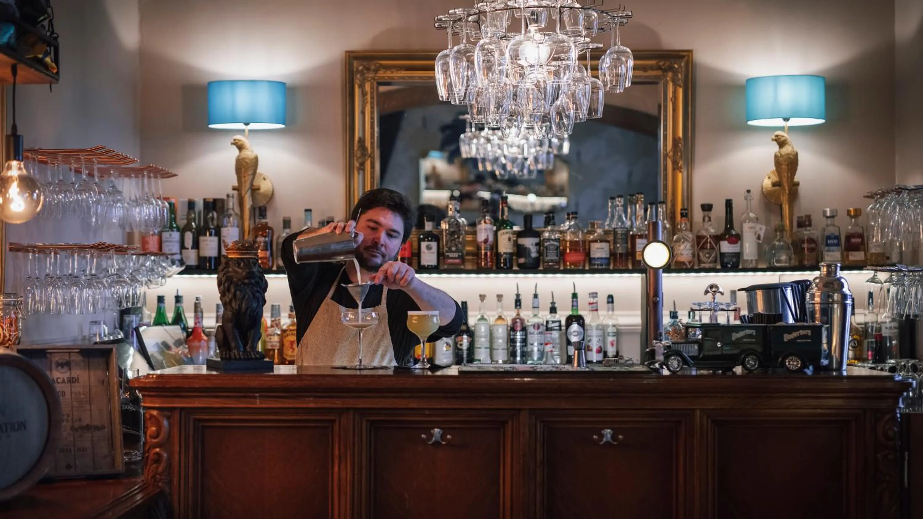 Lounge or bar in Slottshotellet