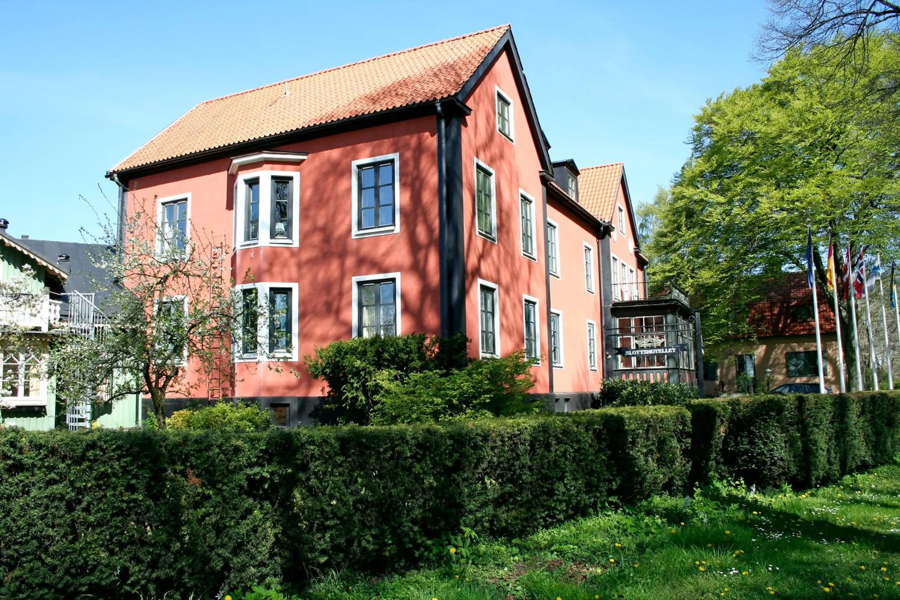 Facade/entrance in Slottshotellet