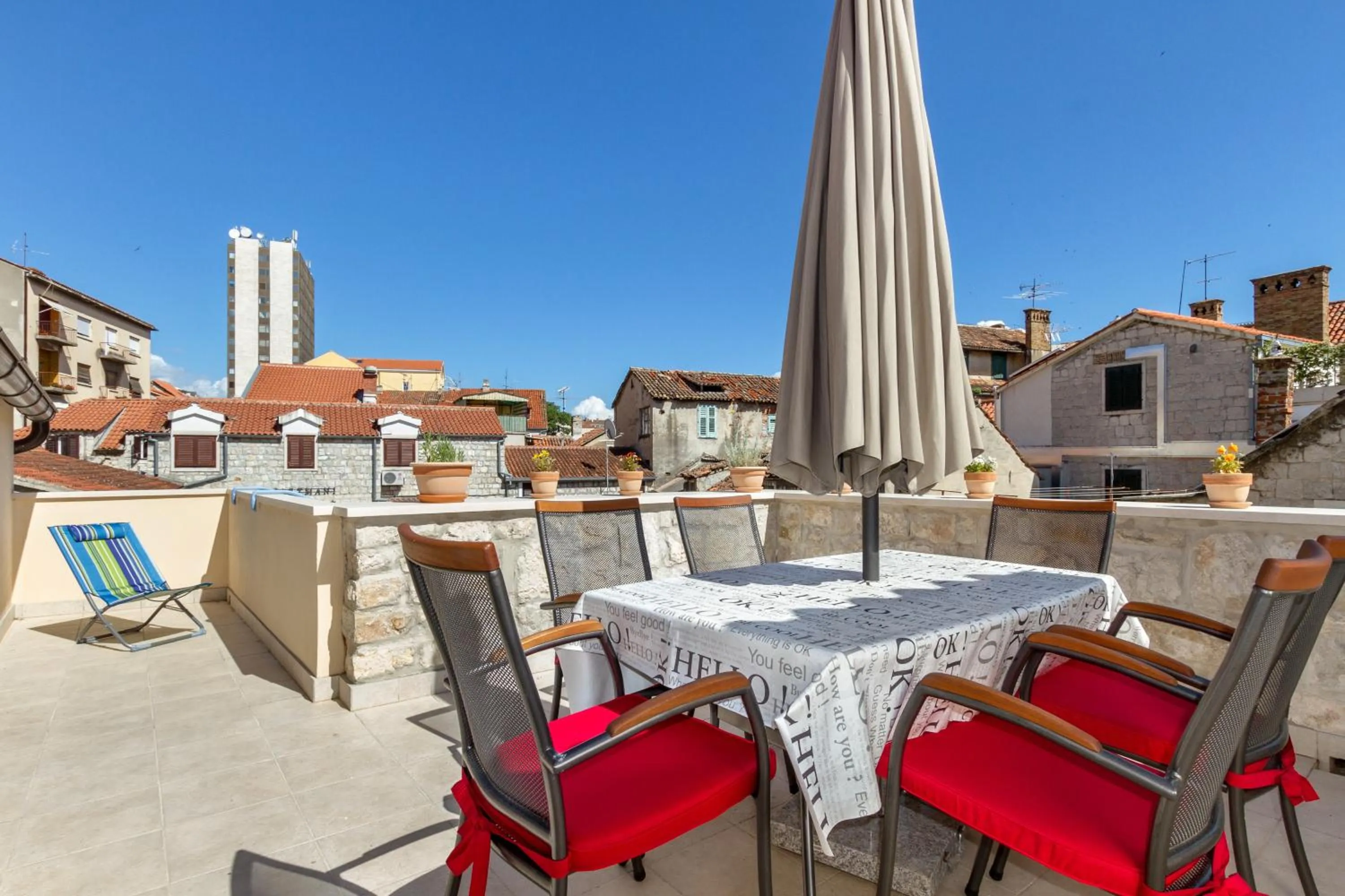 Balcony/Terrace in Apartman Sv Petar Stari u centru Splita