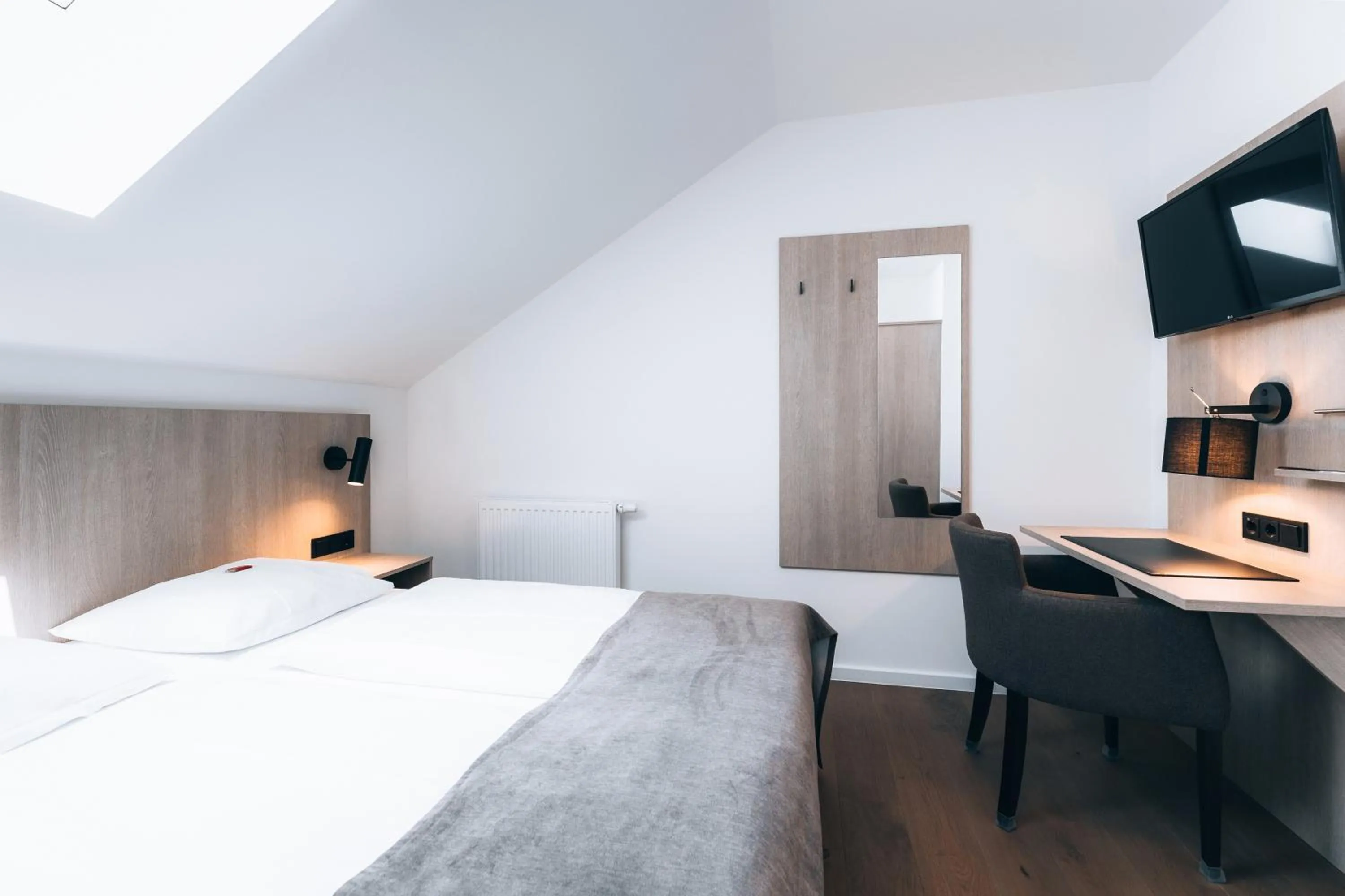 Bed in Hotel Das Essigmanngut