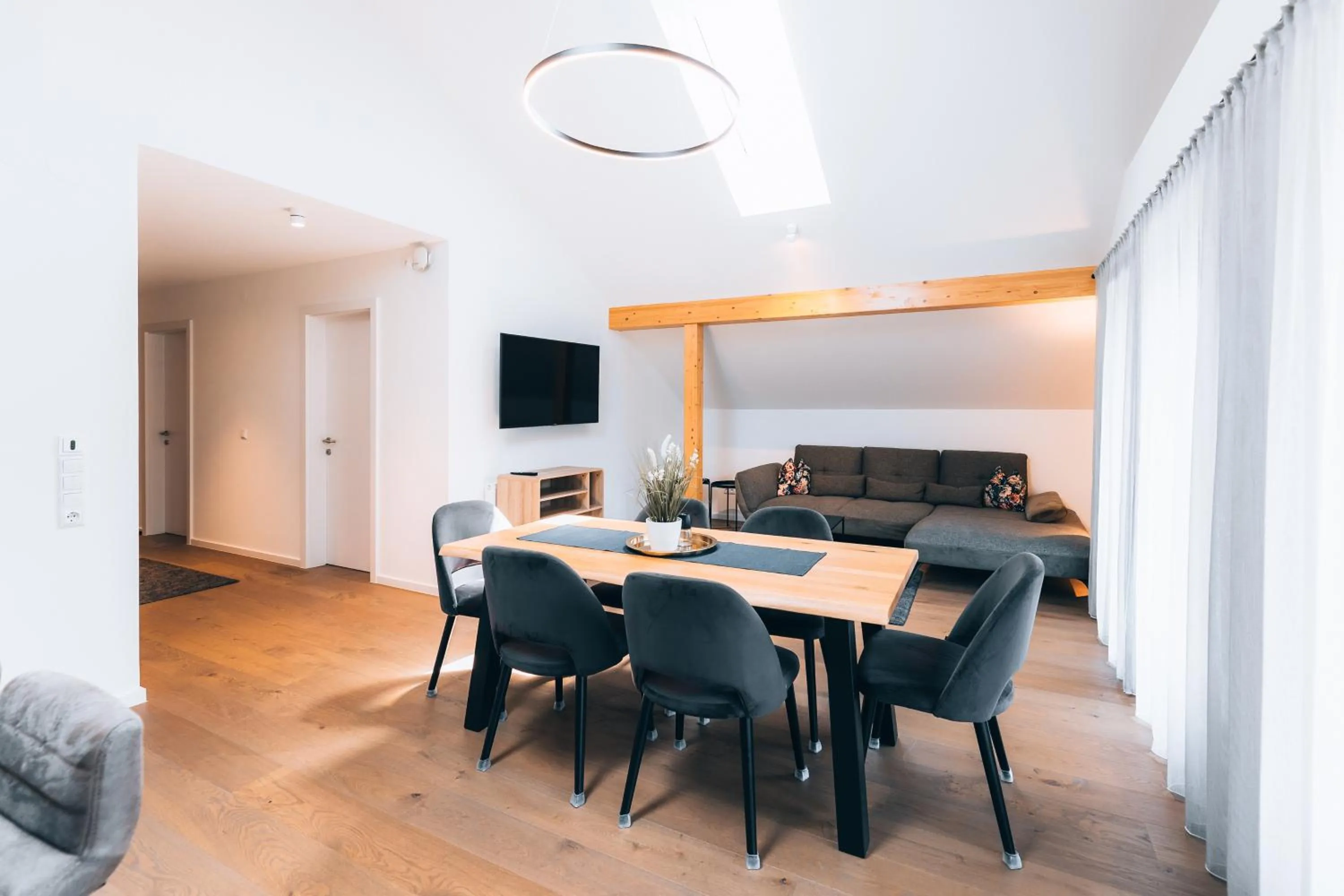 Communal lounge/ TV room in Hotel Das Essigmanngut