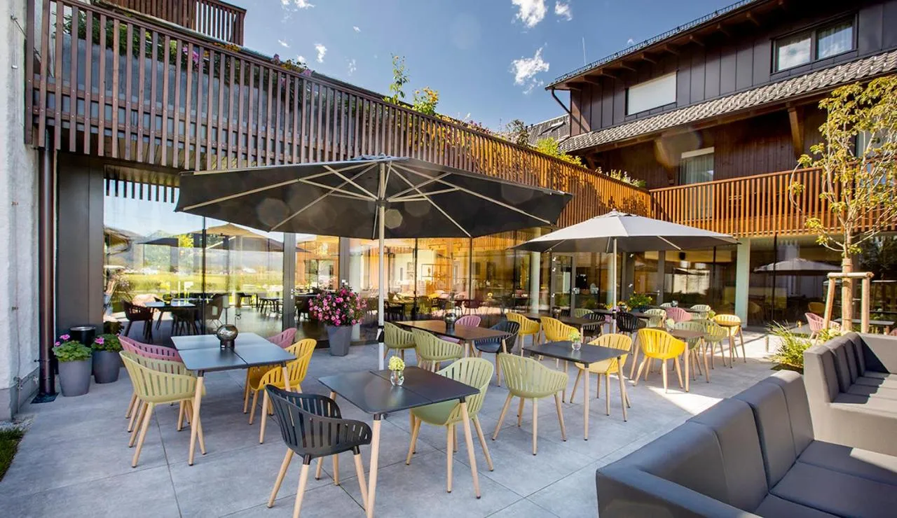 Patio in Hotel Das Essigmanngut