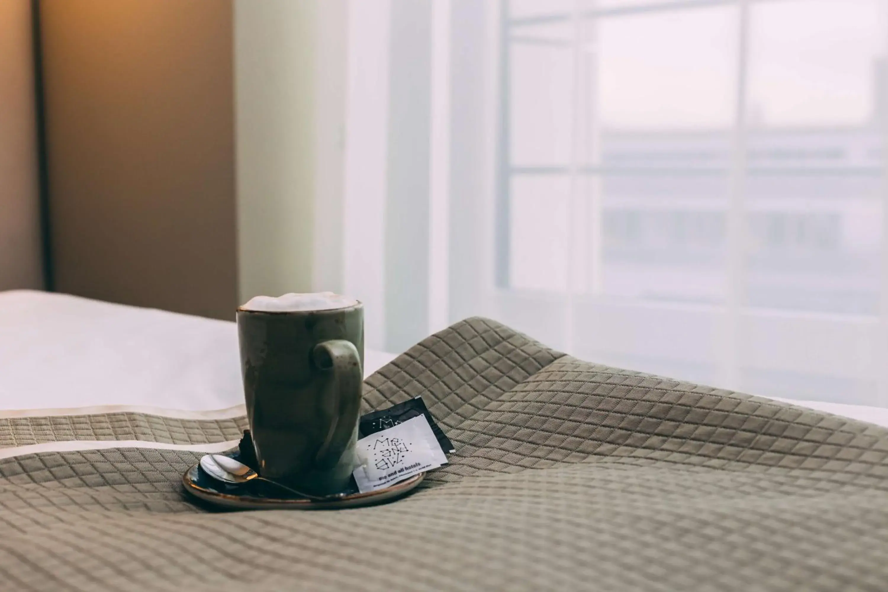 Bedroom, Bed in Me and All Hotel Dusseldorf, by Hyatt Bedroom, Bed in Me and All Hotel Dusseldorf, by Hyatt